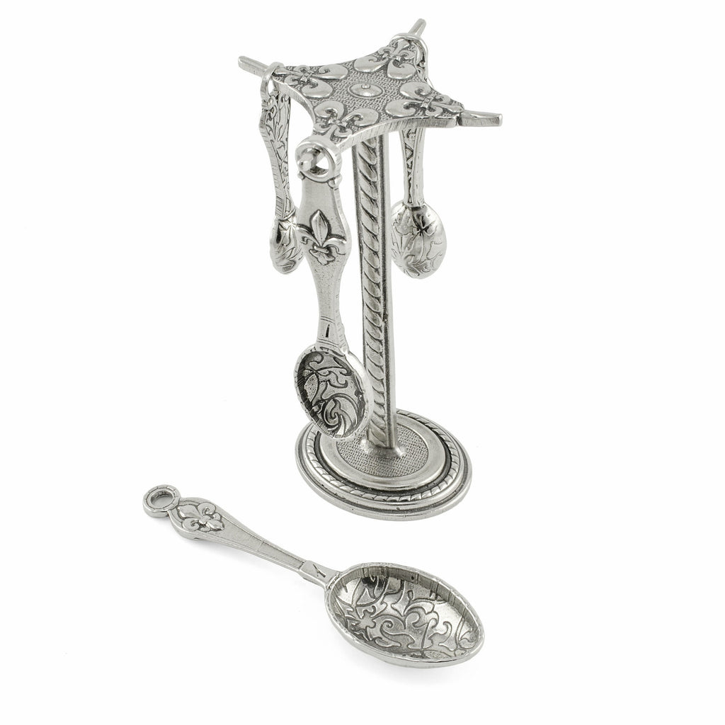 Lighthouse Measuring Spoons Set Pewter