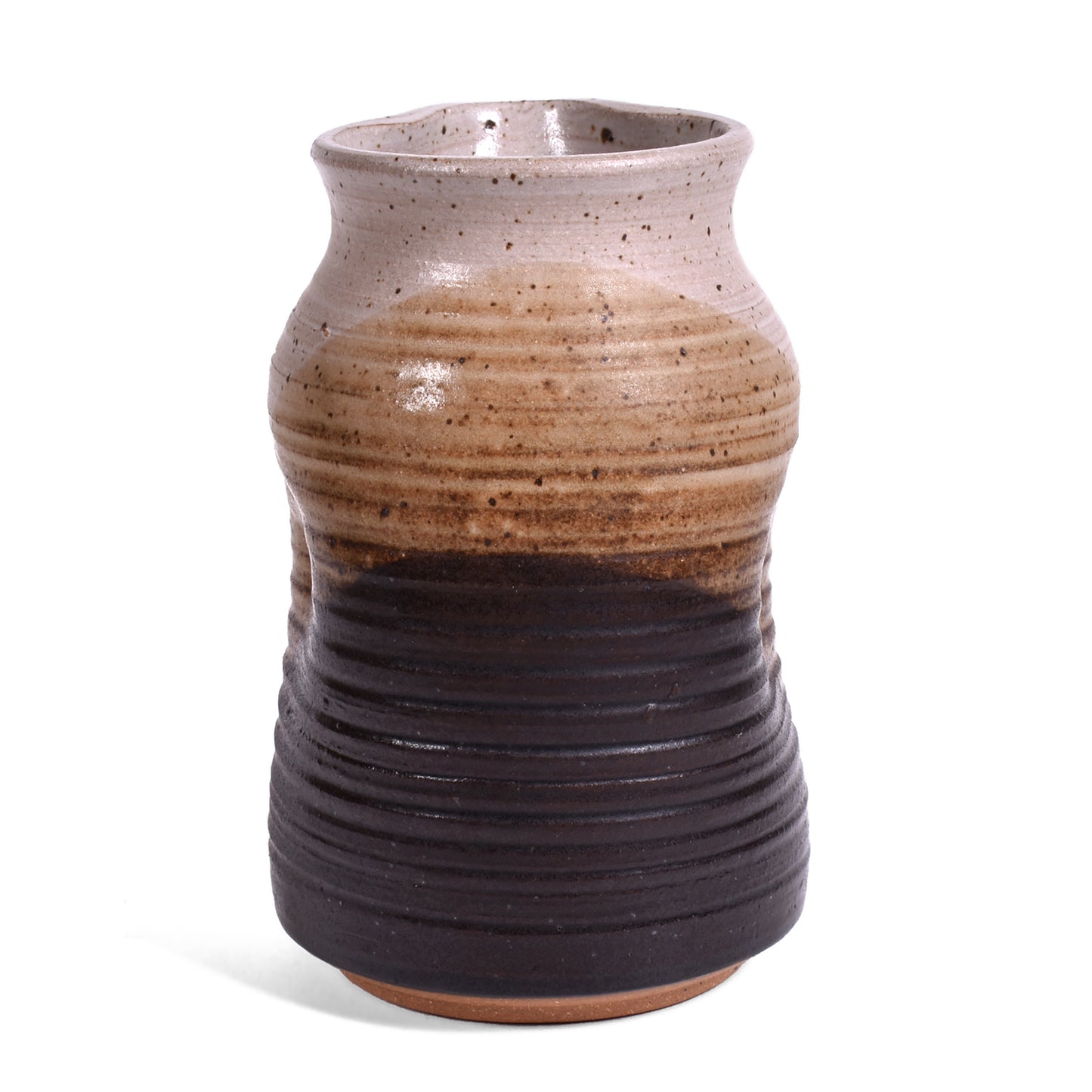 Clay Path Studio Handmade American Pottery Creamer, Macchiato