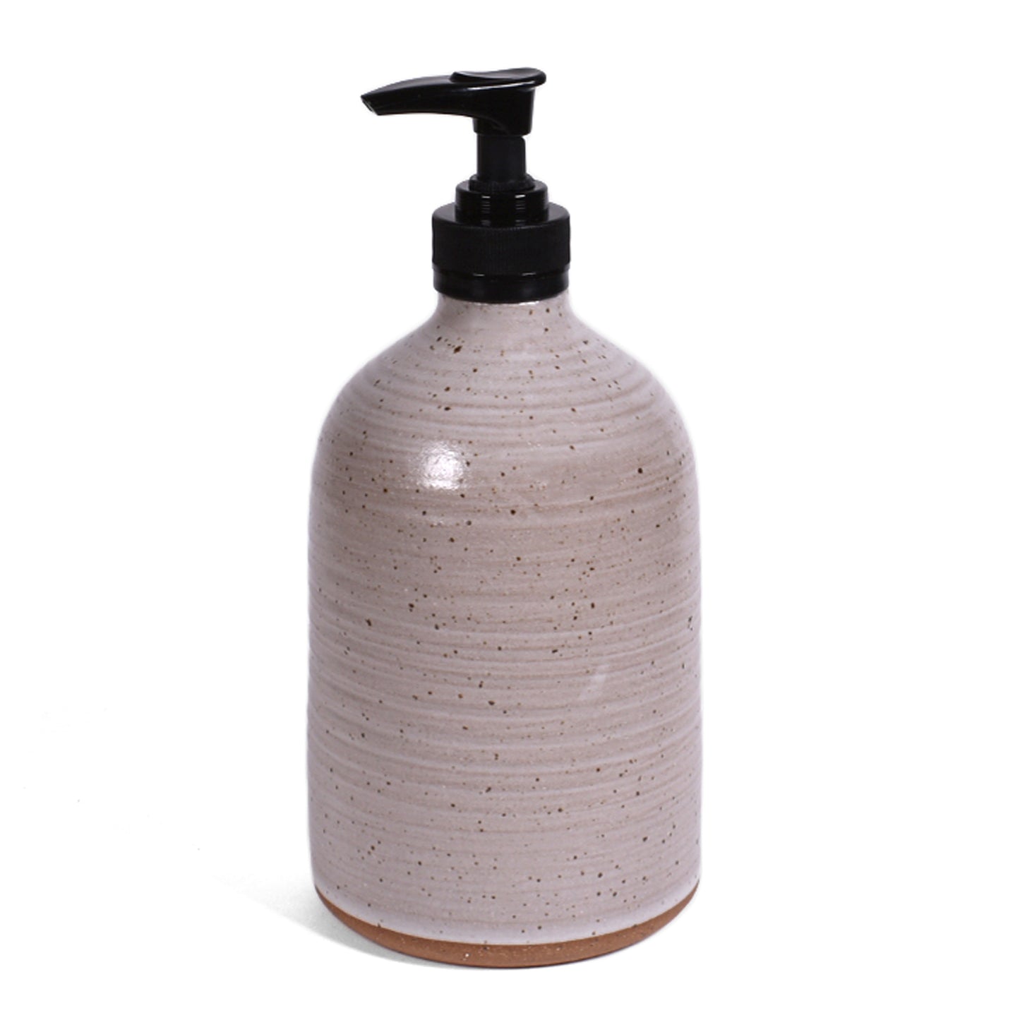 Clay Path Studio Tall Soap Lotion Dispenser, Vanilla Bean