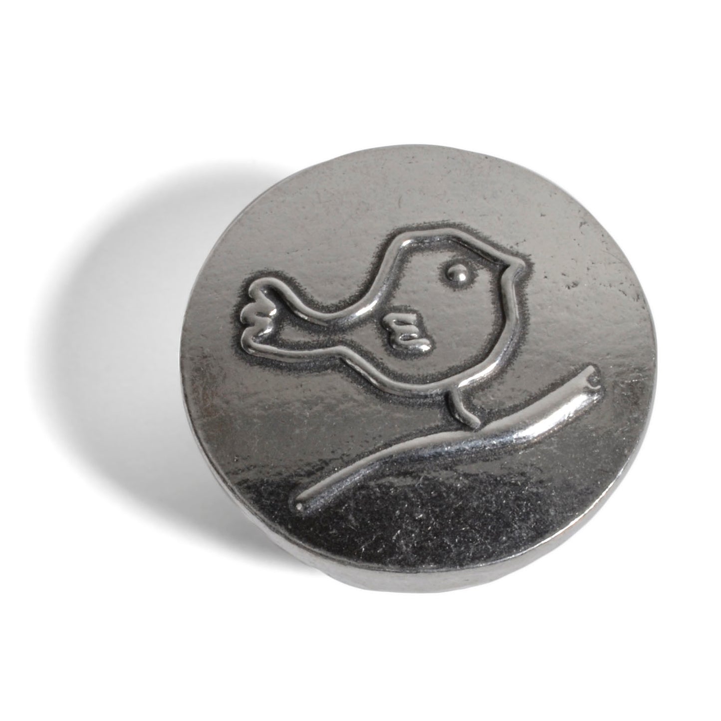 Crosby & Taylor Birdie with Nest Tiny Pewter Sentiment Box