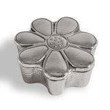 Crosby & Taylor Daisy and Dragonfly Tiny Pewter Sentiment Box