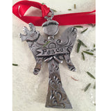 Crosby & Taylor Angel of Peace Pewter Ornament
