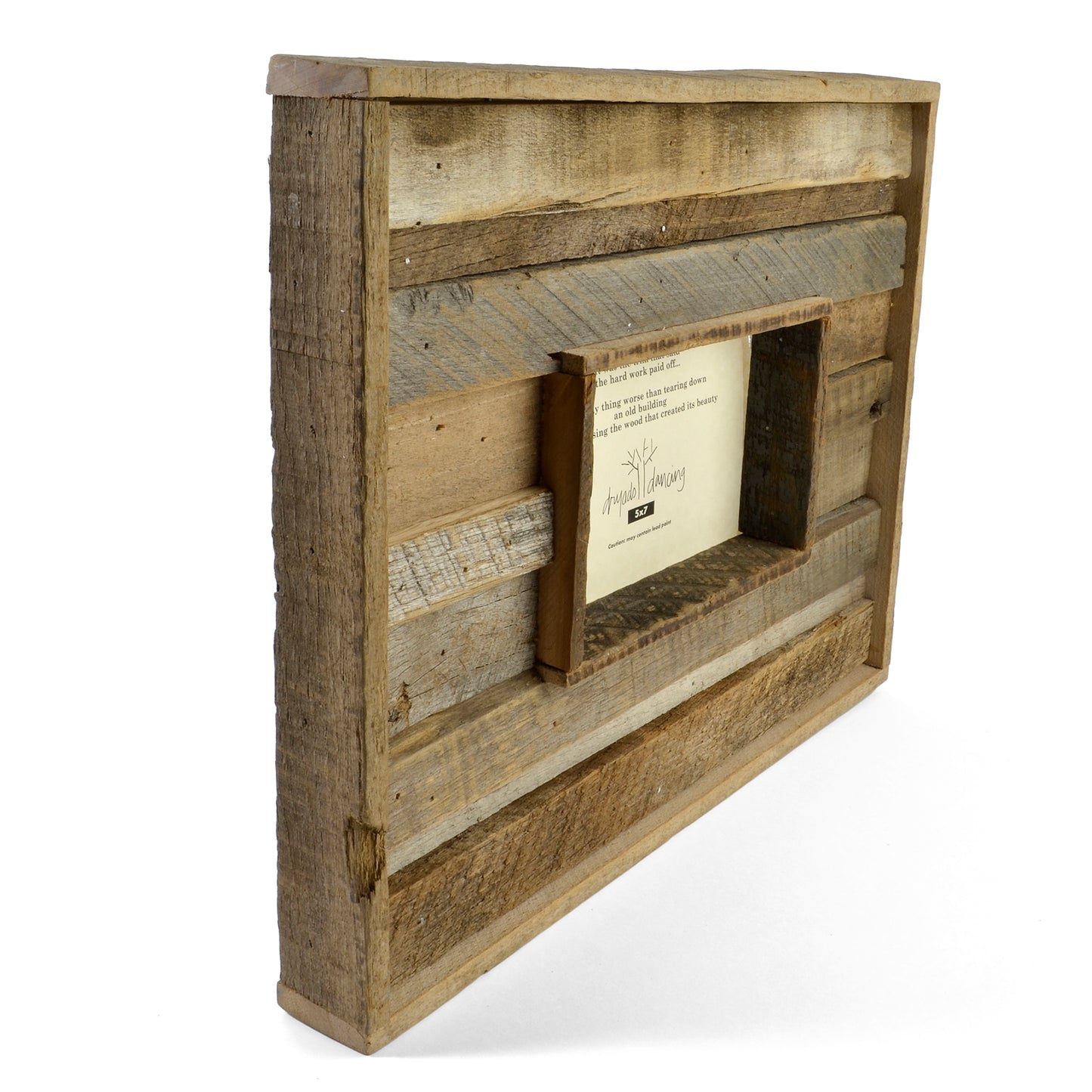Dryads Dancing Reclaimed Barn Wood 5 x 7 Photo Frame