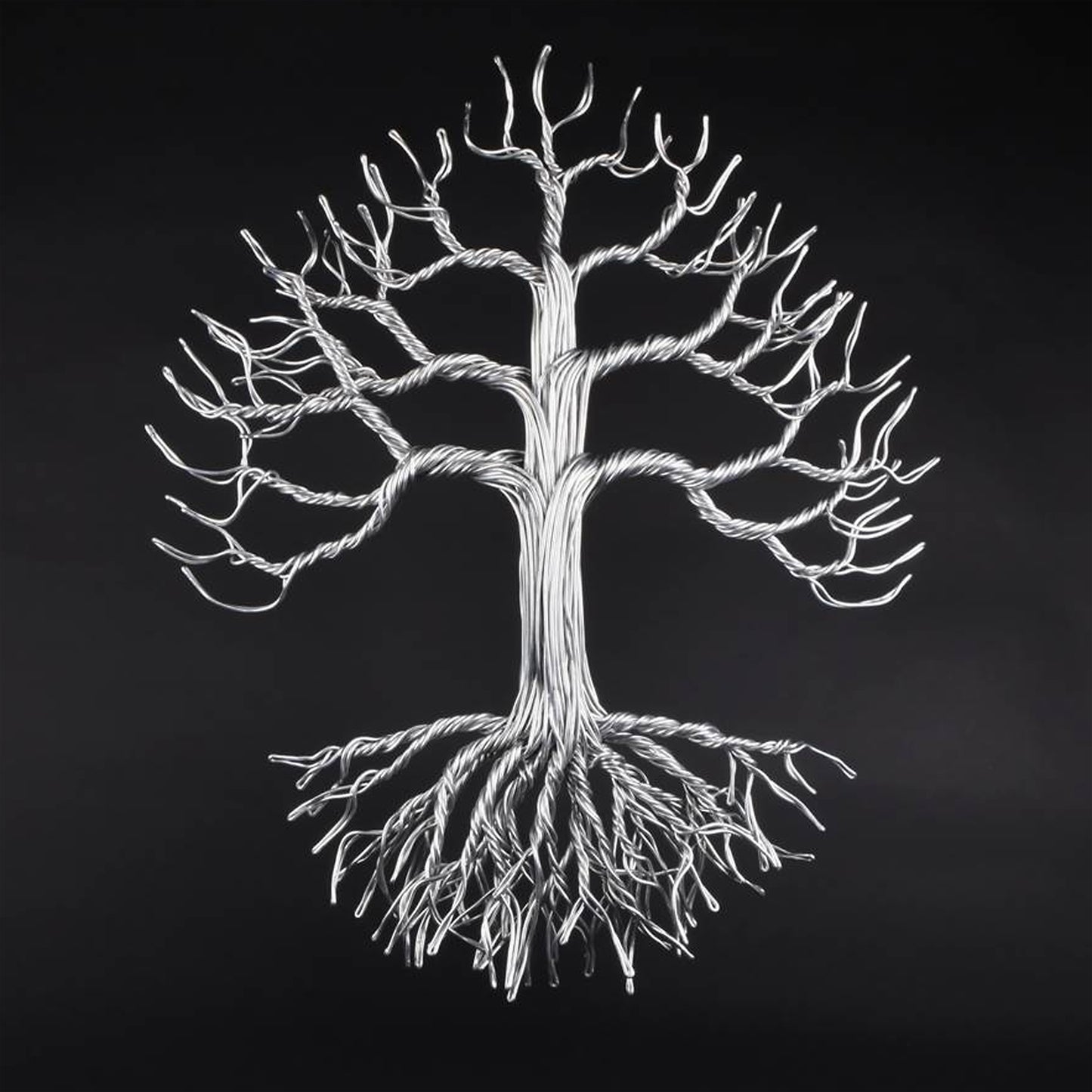 Drawn Metal Studios Tree Wire Wall Sculpture, Small