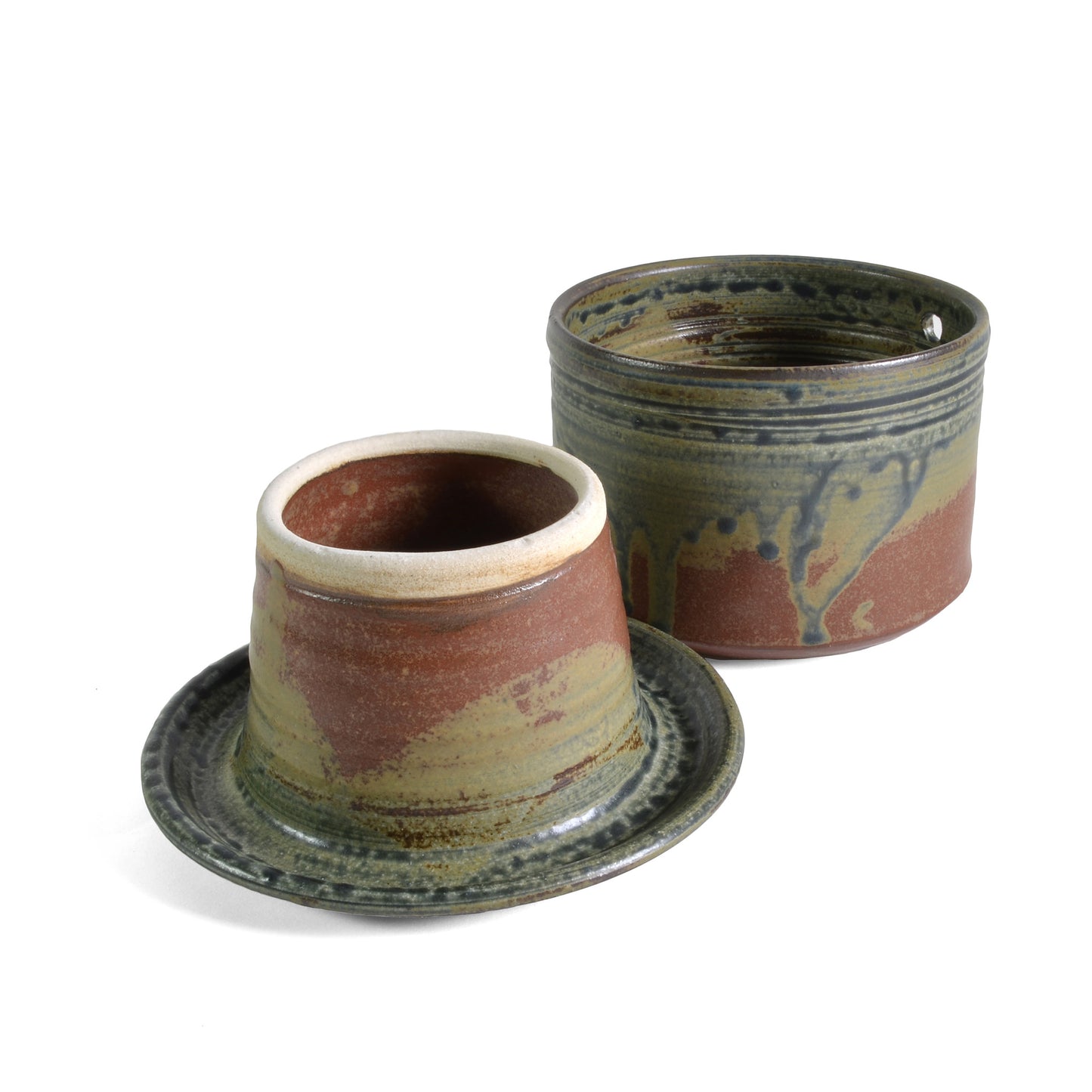 Holman Pottery French Butter Crock - The Barrington Garage