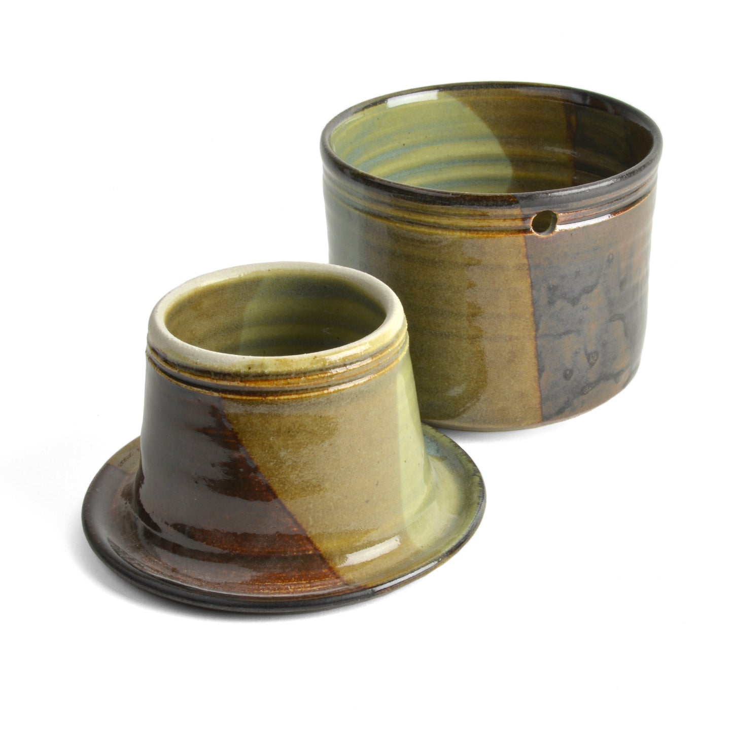 Holman Pottery French Butter Crock - The Barrington Garage