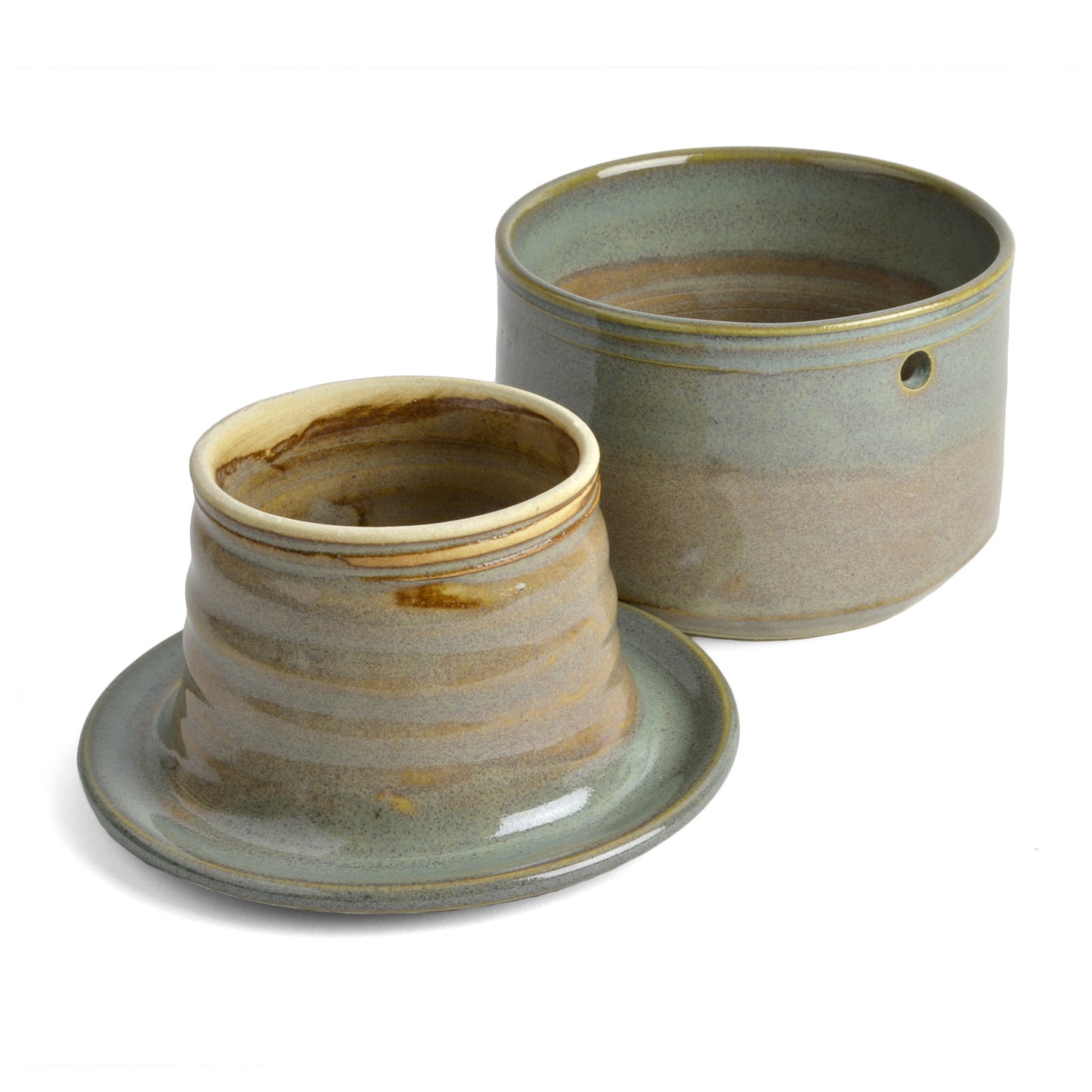 Holman Pottery French Butter Crock - The Barrington Garage