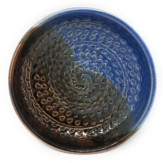 Holman Pottery Garlic Grater Dipping Bowl Combo