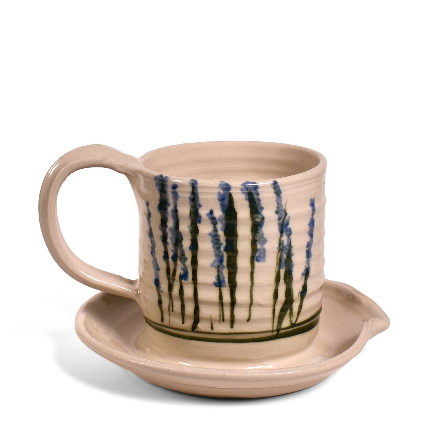 Holman Pottery Microwave Bacon Cooker, Wildflower