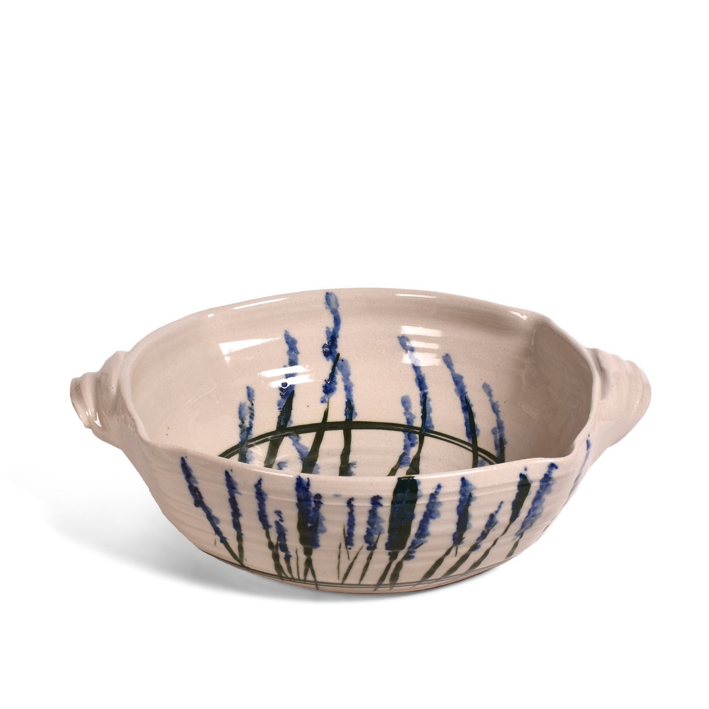 Holman Pottery Handmade Small Baking Dish, Wildflower
