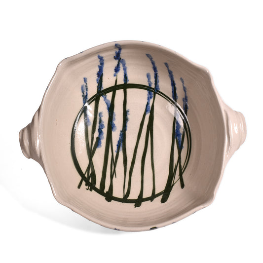 Holman Pottery Handmade Small Baking Dish, Wildflower
