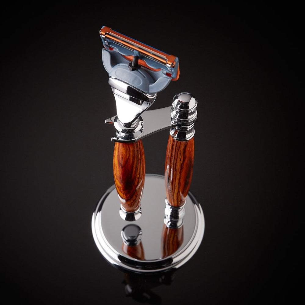Imperium Shaving The Ace Handmade Rosewood 2-Piece Shave Set