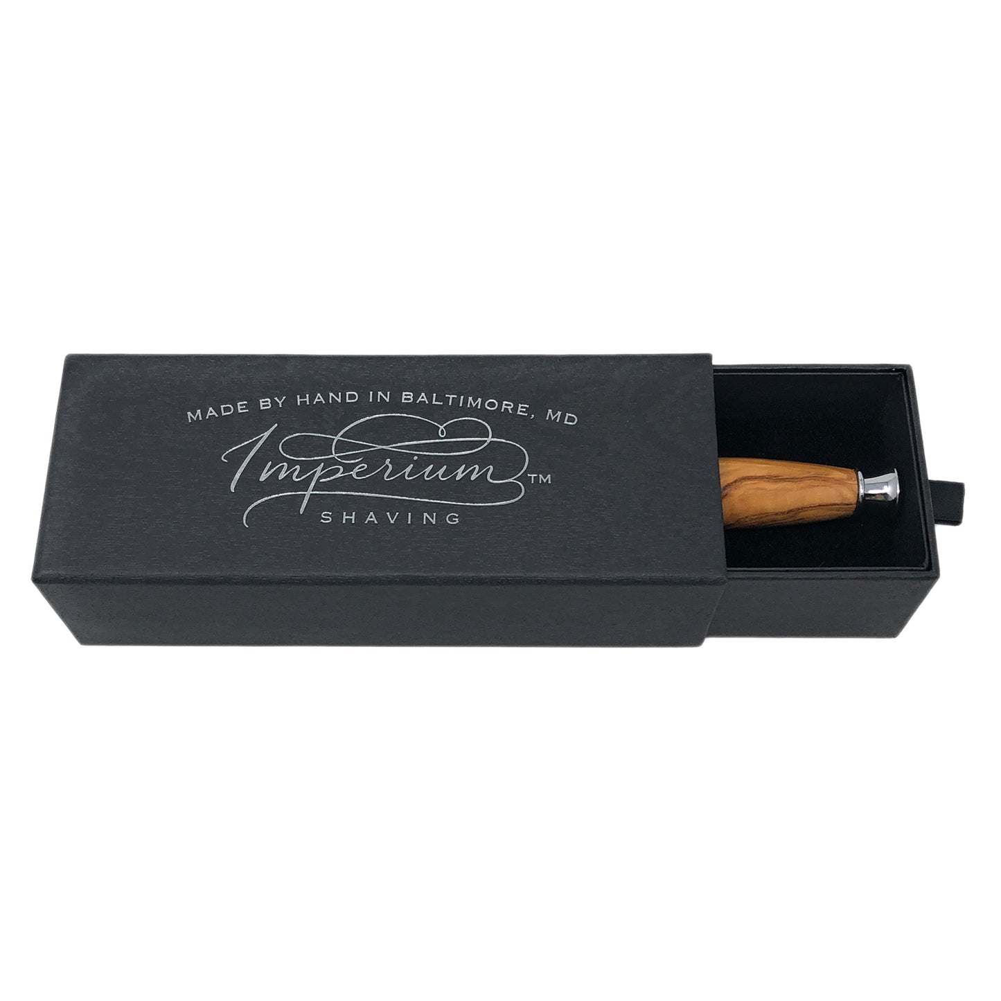 Imperium Shaving The Atlas Handmade Olivewood Razor