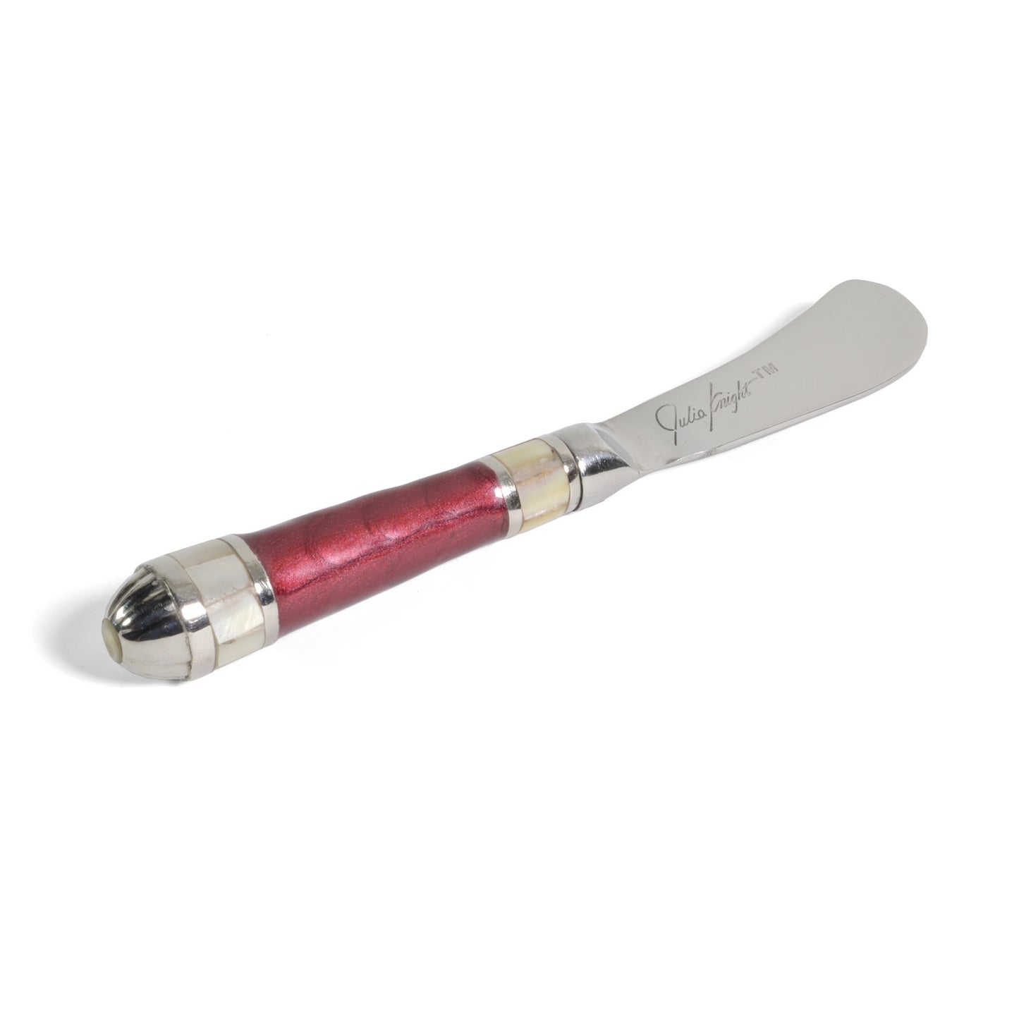 Julia Knight Classic Spreader Knife, Pomegranate - The Barrington Garage