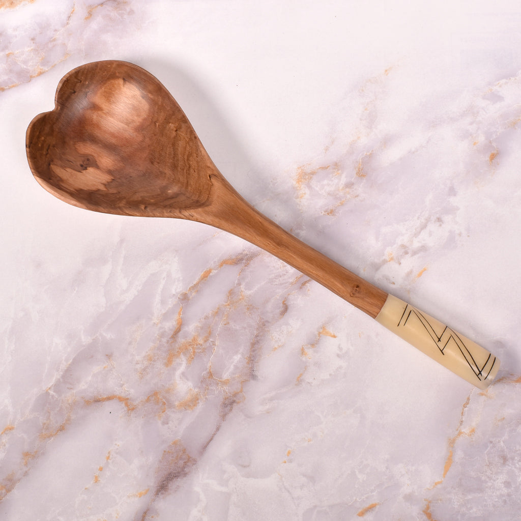 Hand Carved Wood Ladle, Fair Trade Kitchen