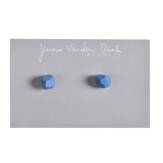 Jenna Vanden Brink Faceted Porcelain Stud Earrings