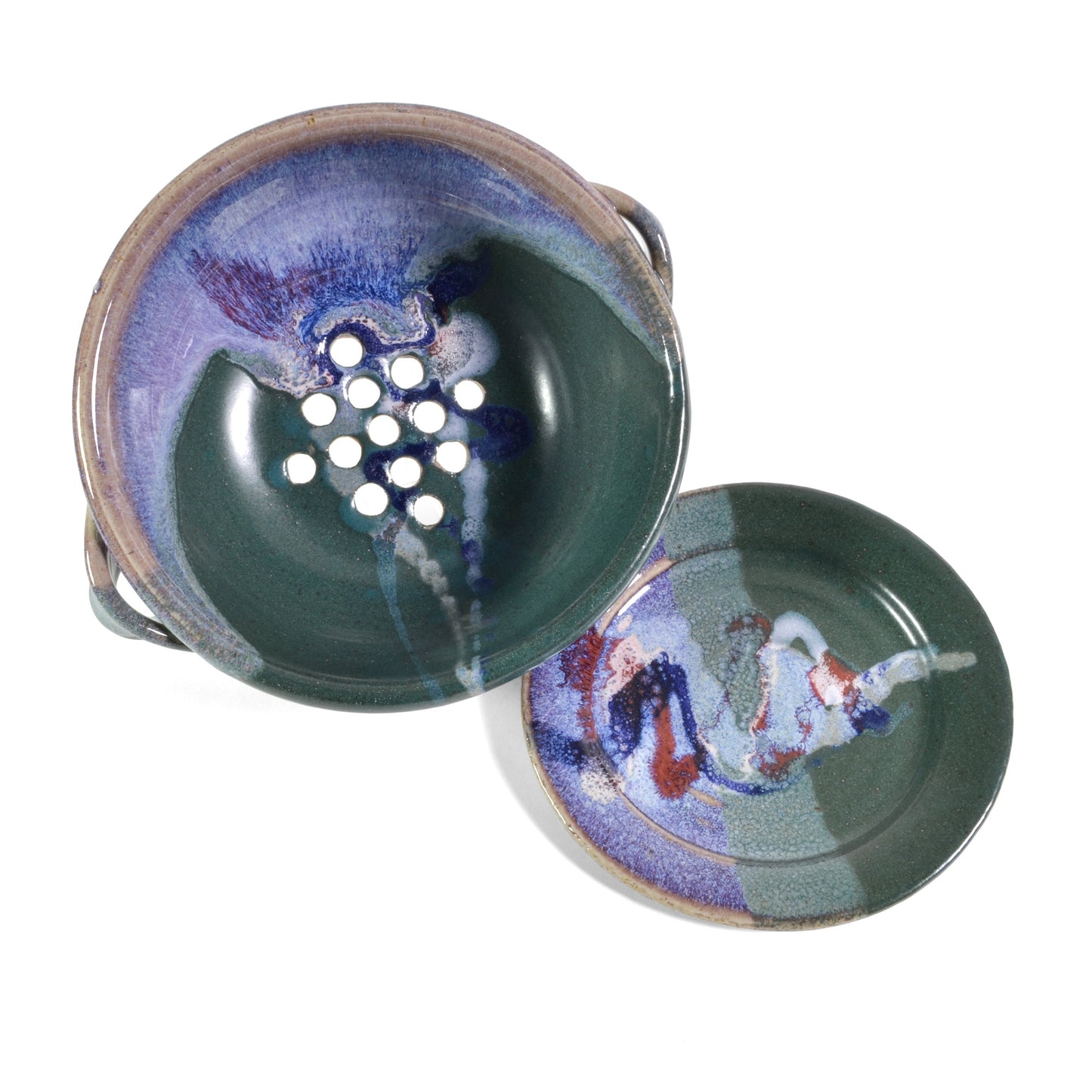 Larrabee Ceramics 2-Piece Berry Bowl Set - The Barrington Garage