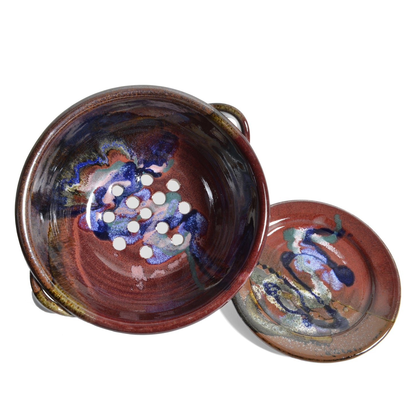 Larrabee Ceramics 2-Piece Berry Bowl Set - The Barrington Garage