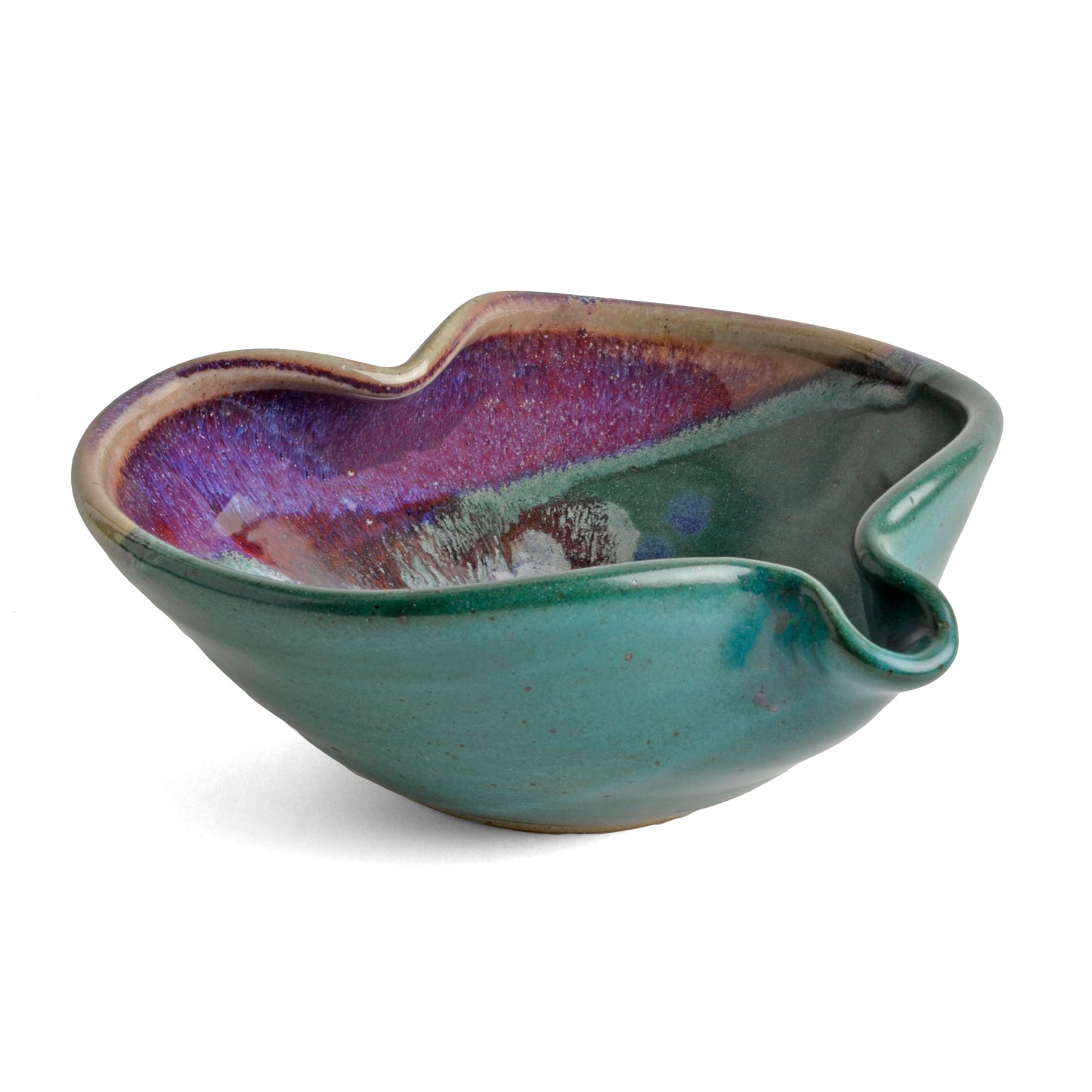 Larrabee Ceramics Heart Bowl with Spout