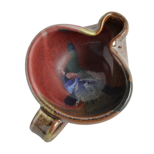 Larrabee Ceramics 8-ounce Salsa Bowl with Spout - The Barrington Garage