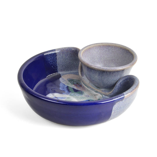 Larrabee Ceramics Mini Chip and Dip Bowl - The Barrington Garage