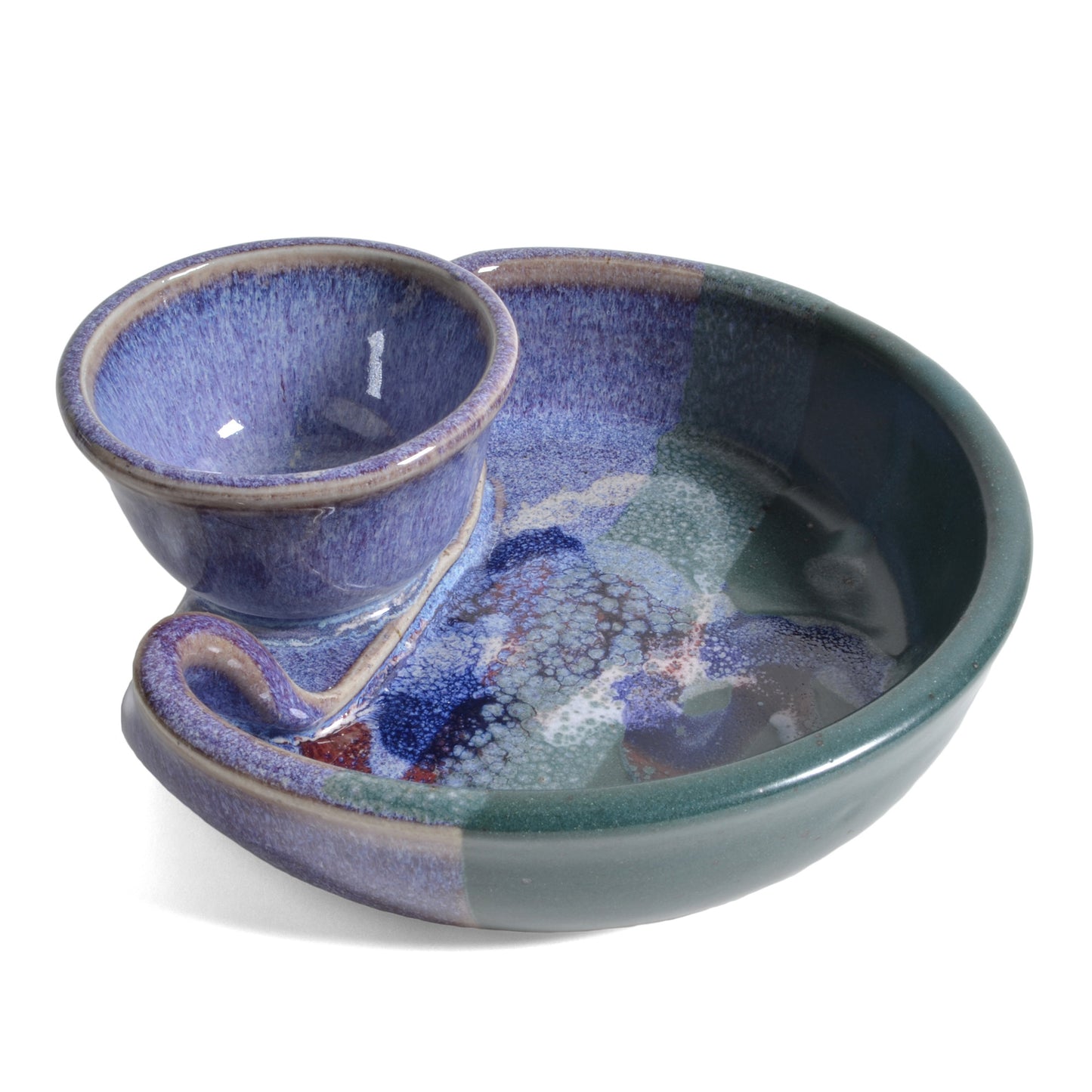 Larrabee Ceramics Mini Chip and Dip Bowl - The Barrington Garage