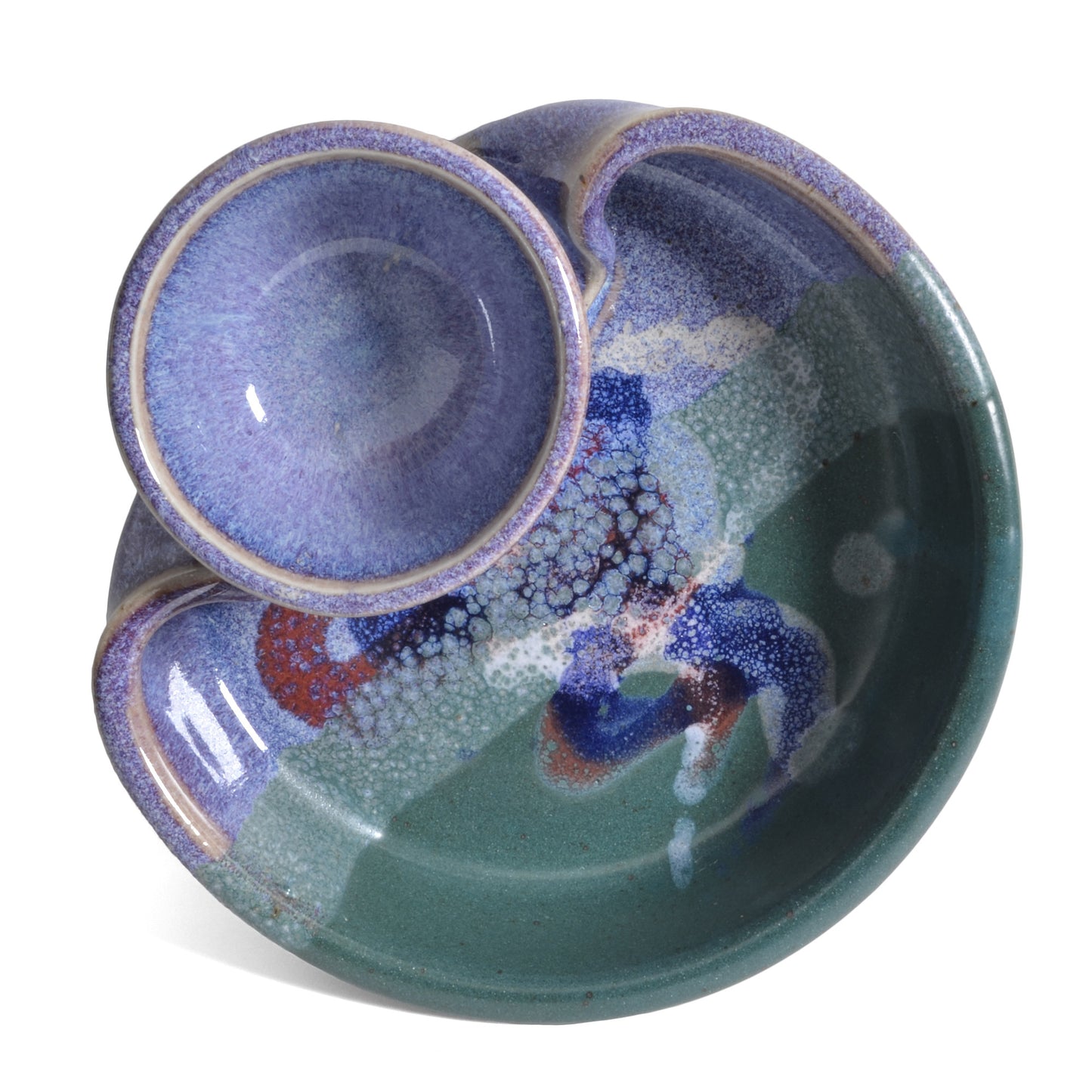 Larrabee Ceramics Mini Chip and Dip Bowl - The Barrington Garage