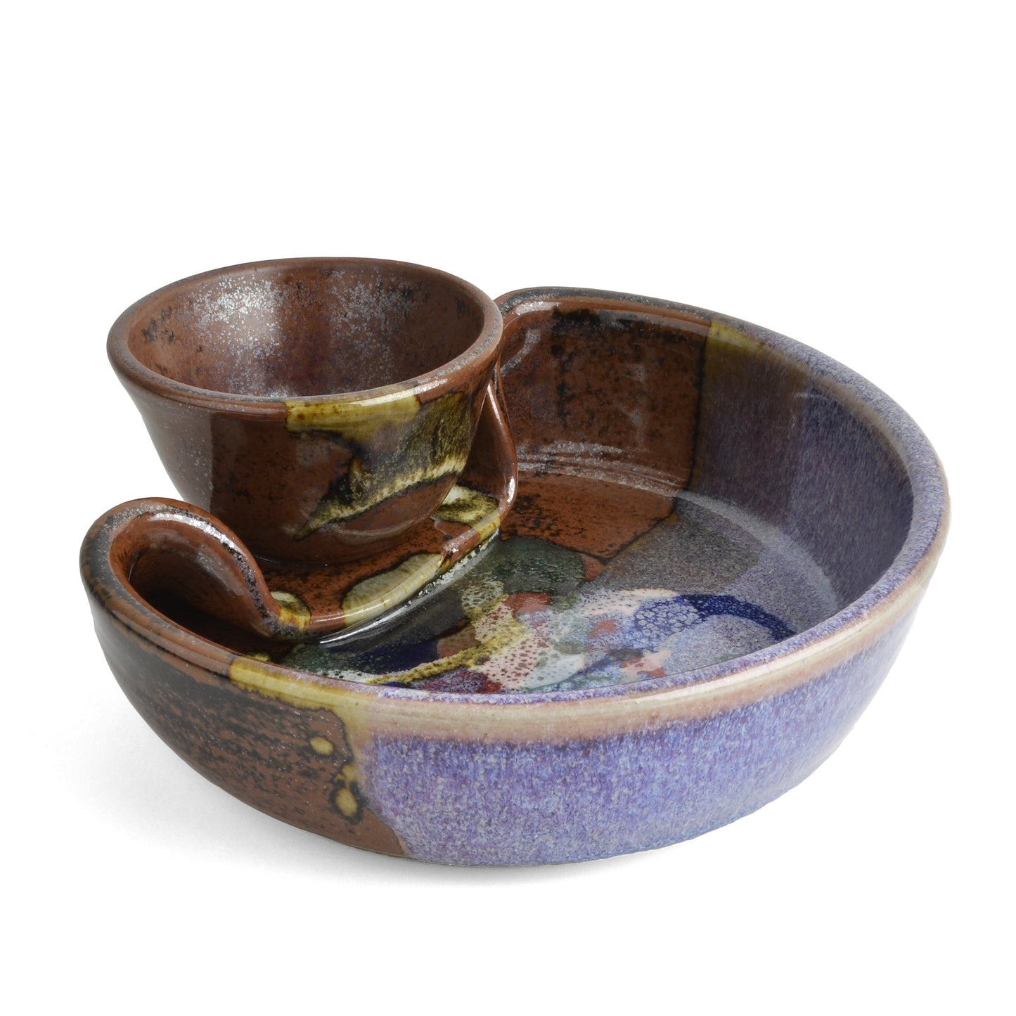 Larrabee Ceramics Mini Chip and Dip Bowl - The Barrington Garage