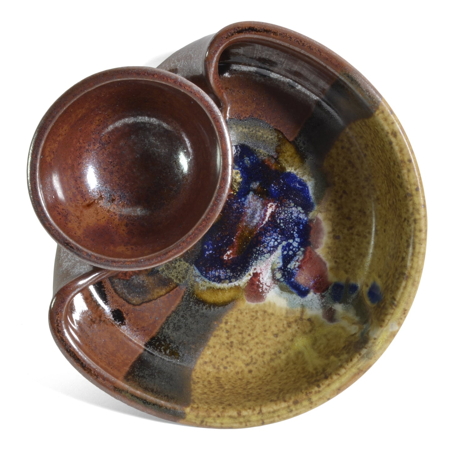 Larrabee Ceramics Mini Chip and Dip Bowl - The Barrington Garage