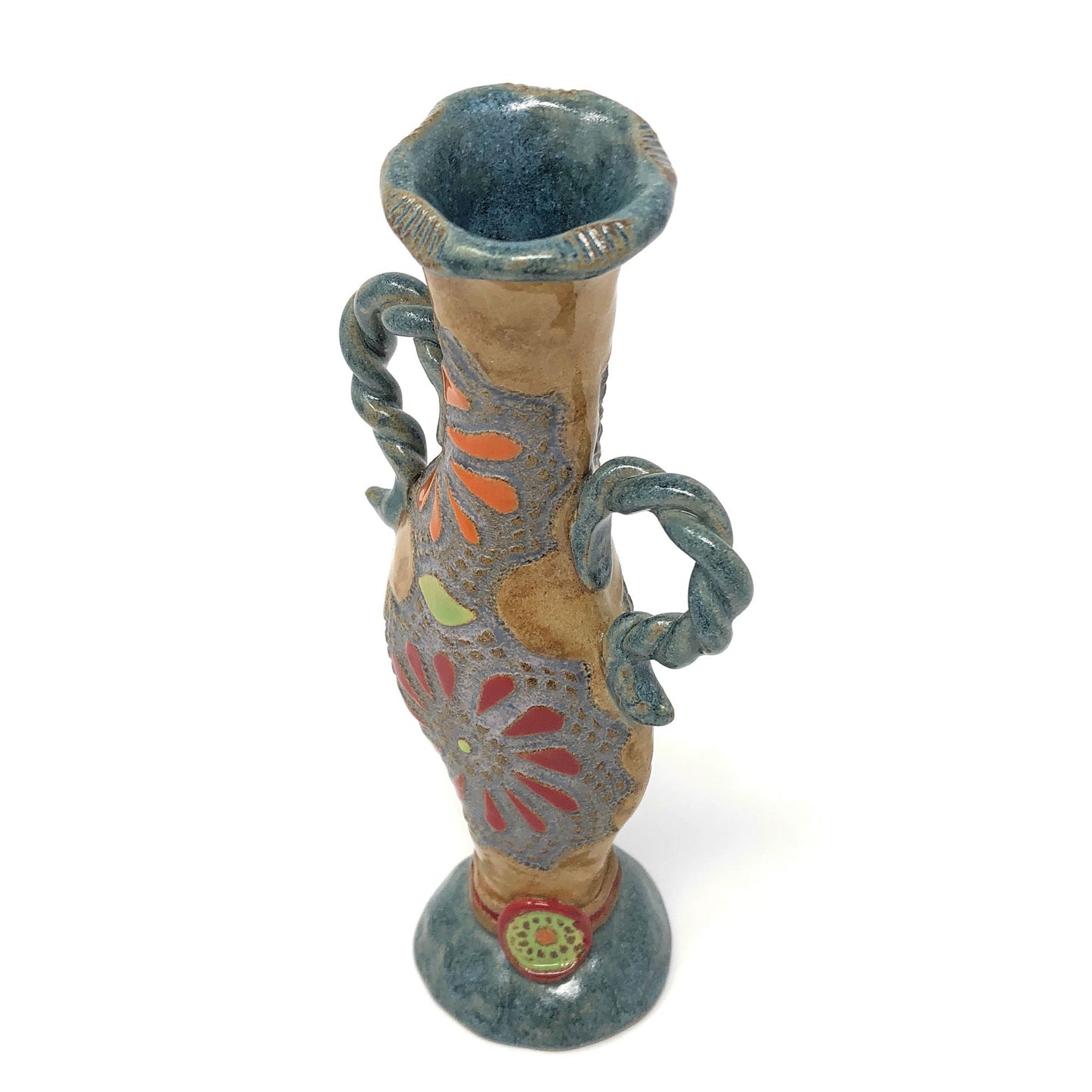 Laurie Pollpeter Eskenazi 8.5-inch Rachel Vase with Attitude