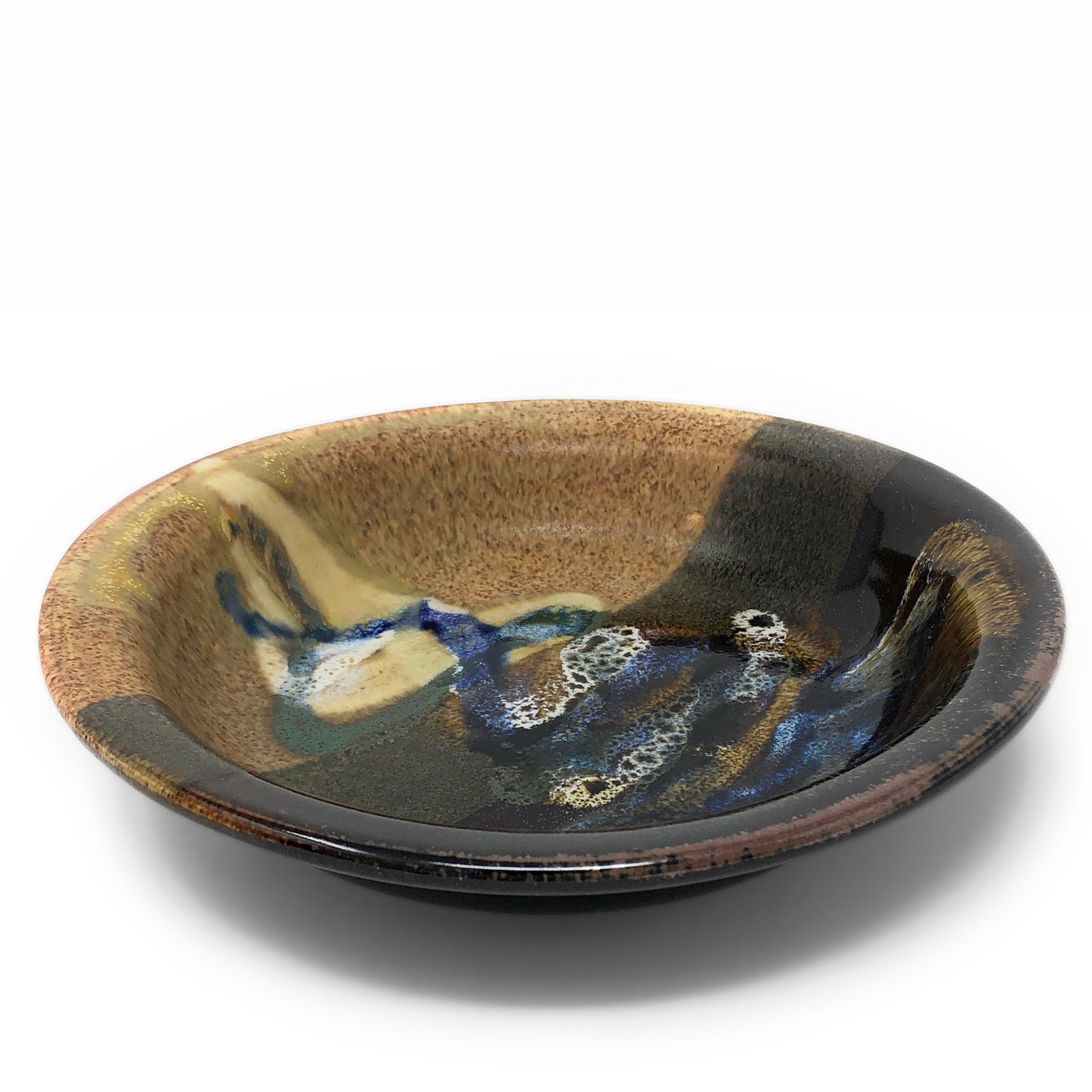 Larrabee Ceramics 8-1/2-inch Shallow Pasta Serving Bowl