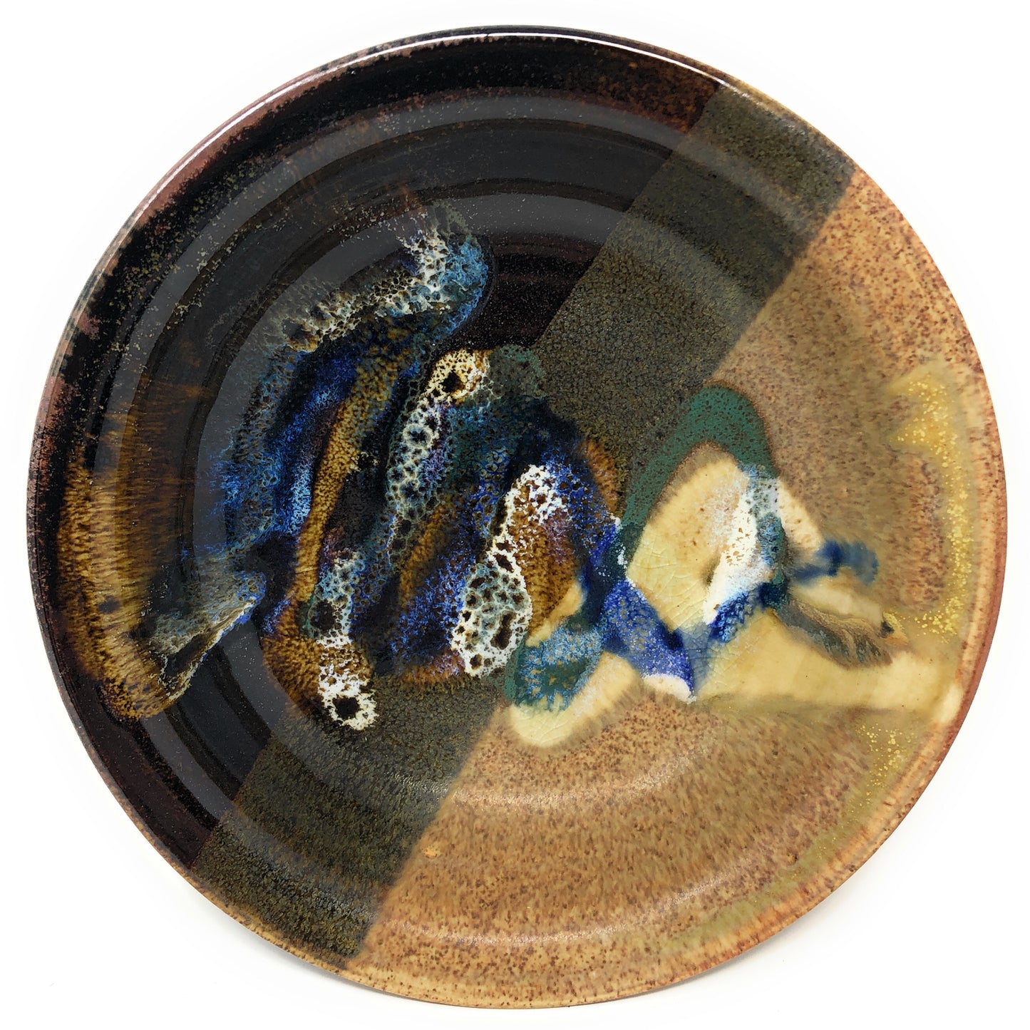 Larrabee Ceramics 8-1/2-inch Shallow Pasta Serving Bowl