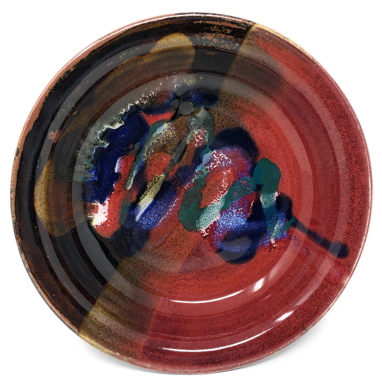 Larrabee Ceramics 8-1/2-inch Shallow Pasta Serving Bowl
