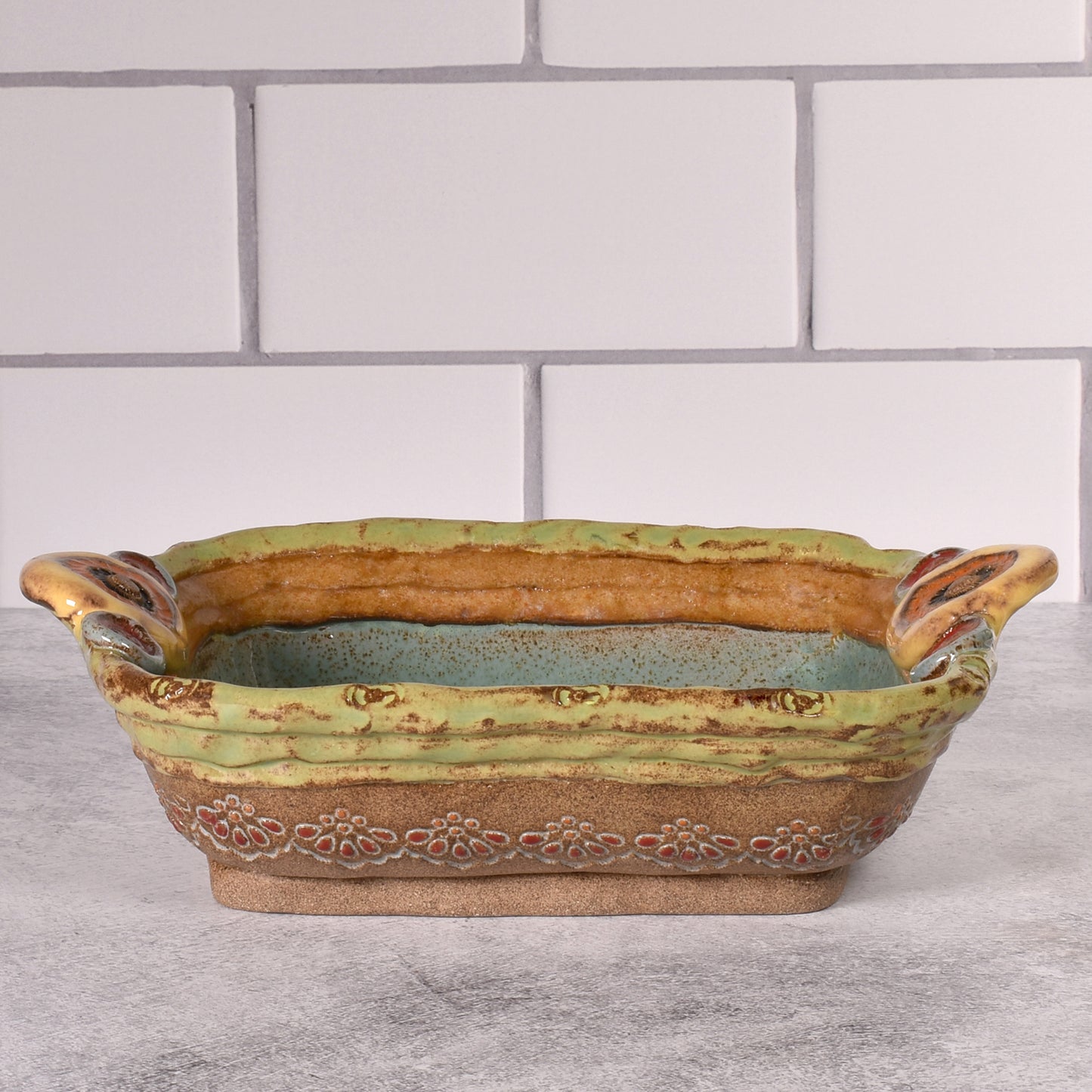 Laurie Pollpeter Eskenazi Small Three Button Baking Dish SP42-3