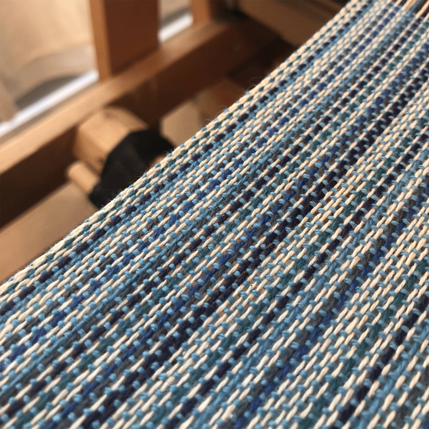 Loomination Handwoven 100% Cotton Tea Towel, Modern Stripe