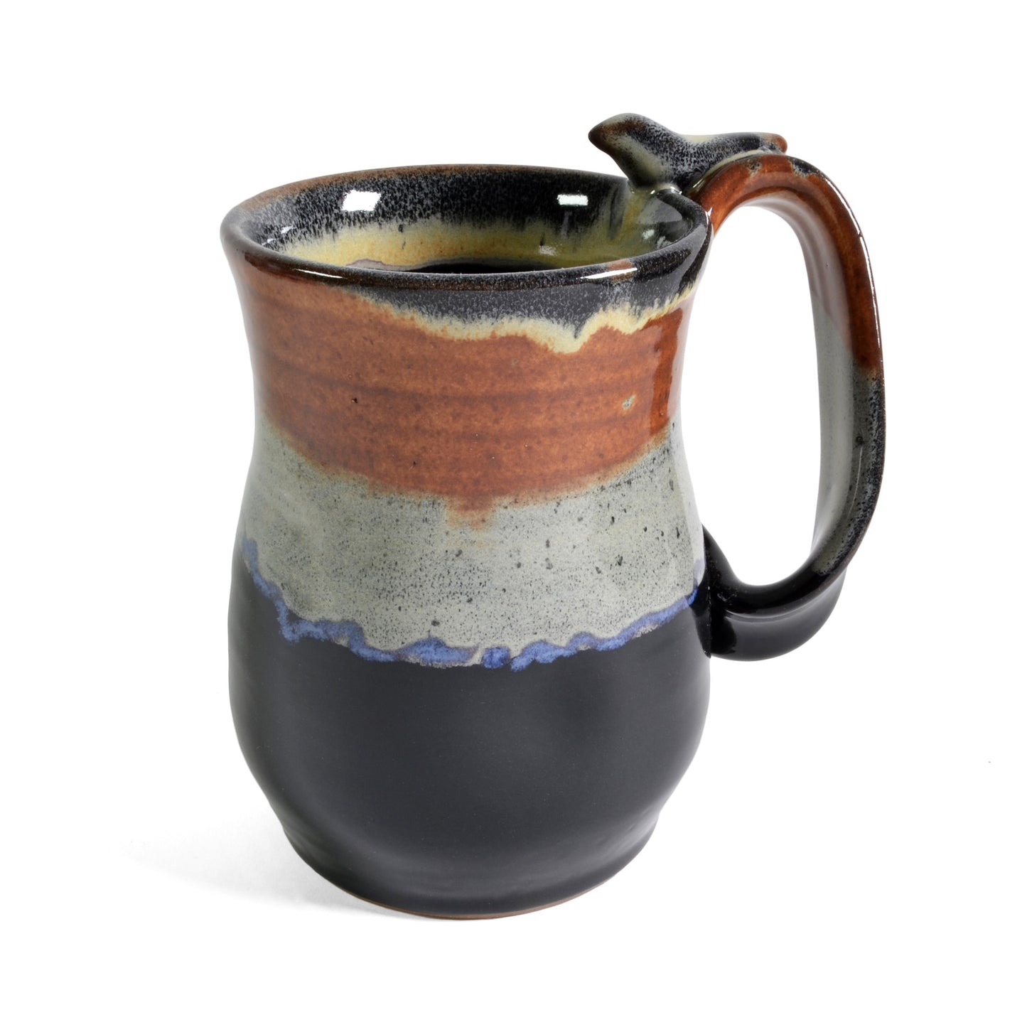 MJ Wilkinson Pottery Bird Mug, Right Handed - The Barrington Garage