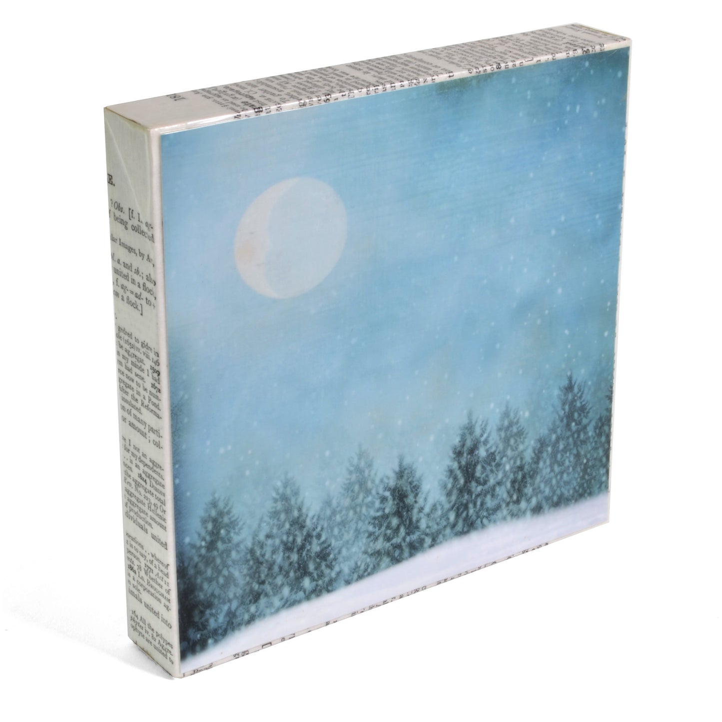 MKC Photography Winter Dreams 5" x 5" Art Block - The Barrington Garage