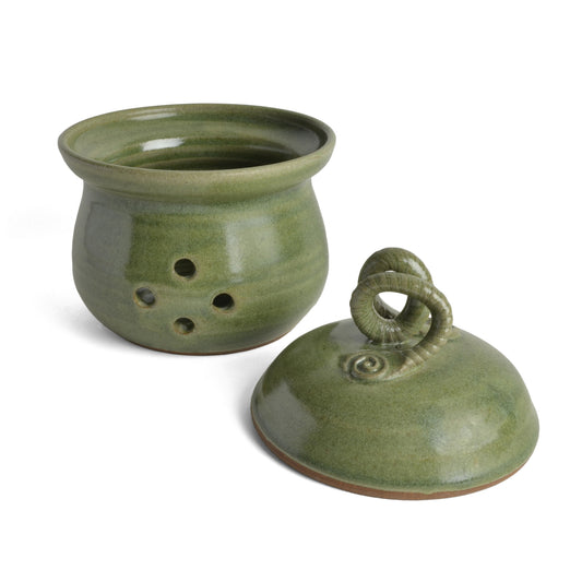 MudWorks Pottery Daisy Garlic Keeper - The Barrington Garage
