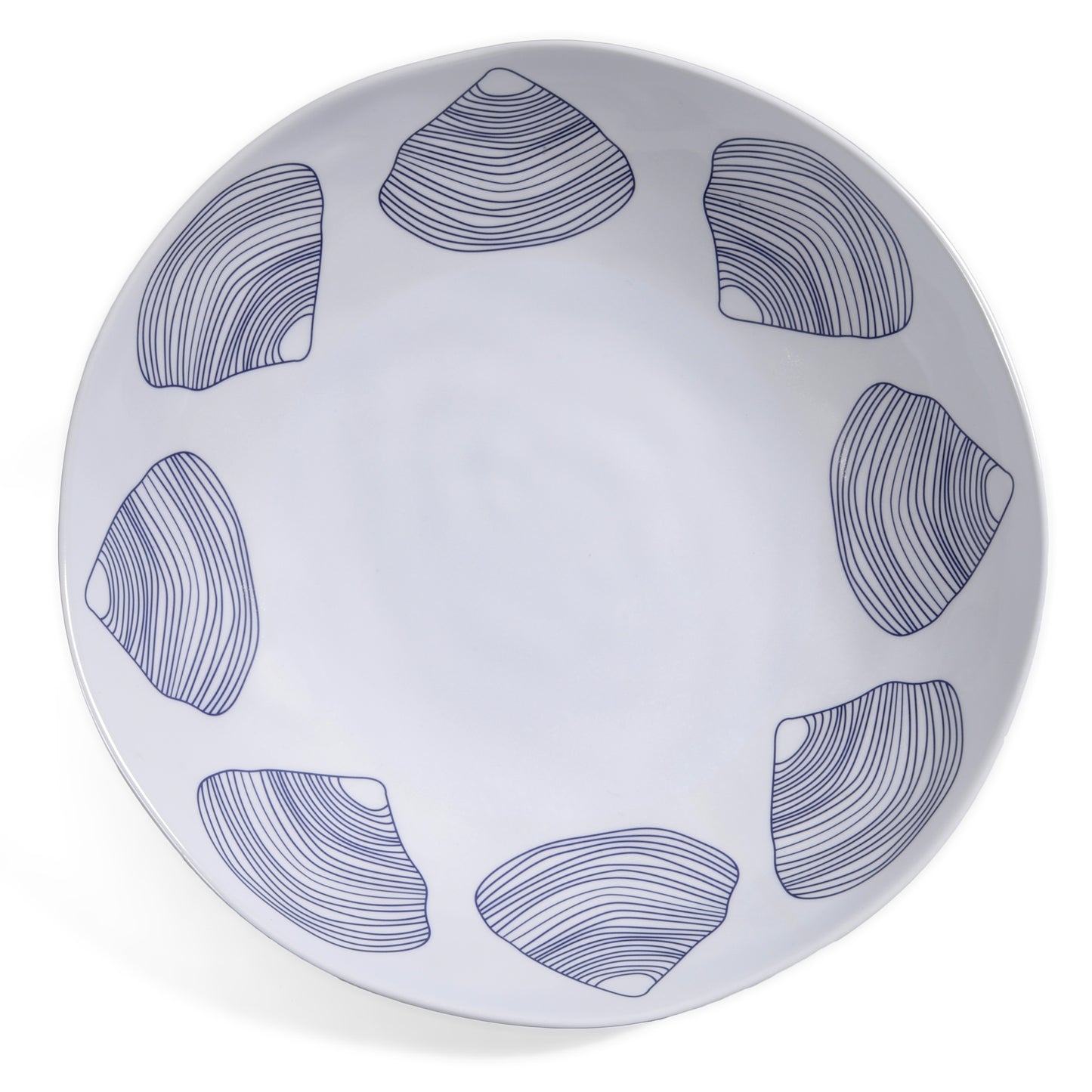 Merritt Clamshell by Kate Nelligan 11.5-inch Melamine Bowl
