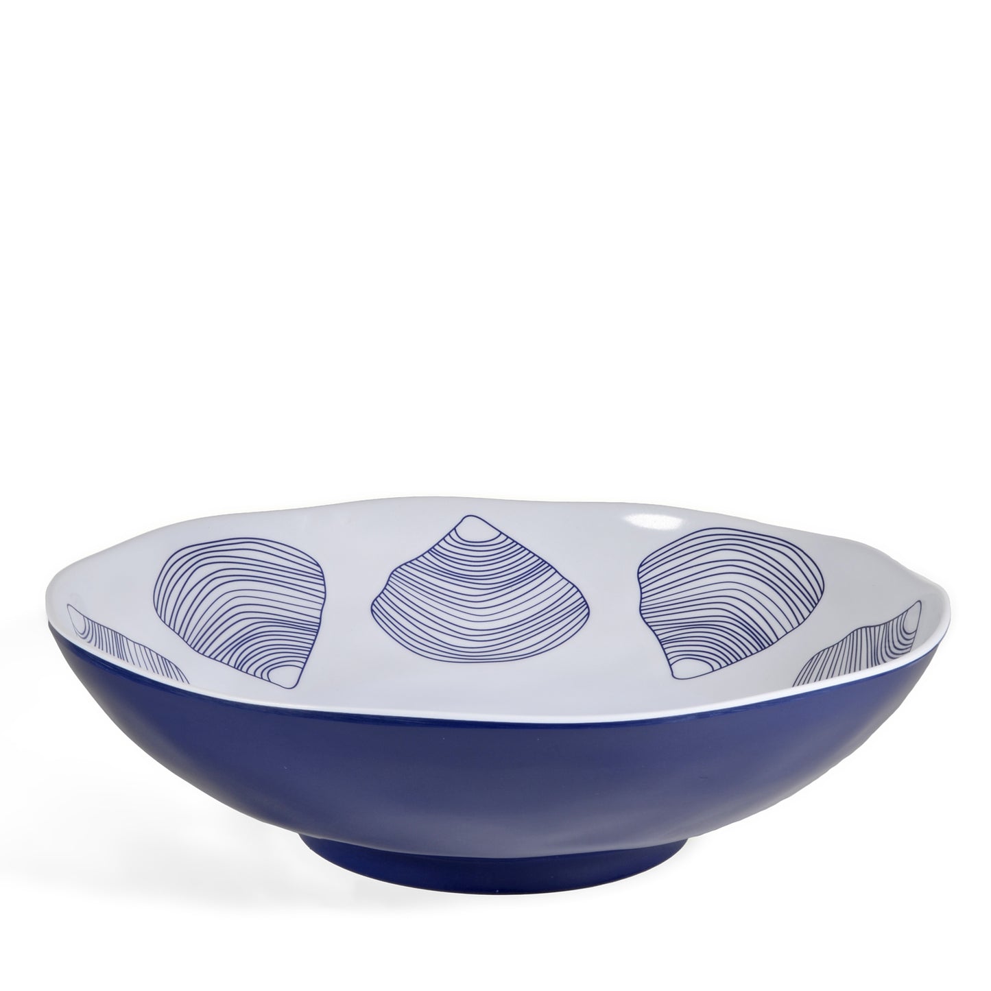 Merritt Clamshell by Kate Nelligan 11.5-inch Melamine Bowl