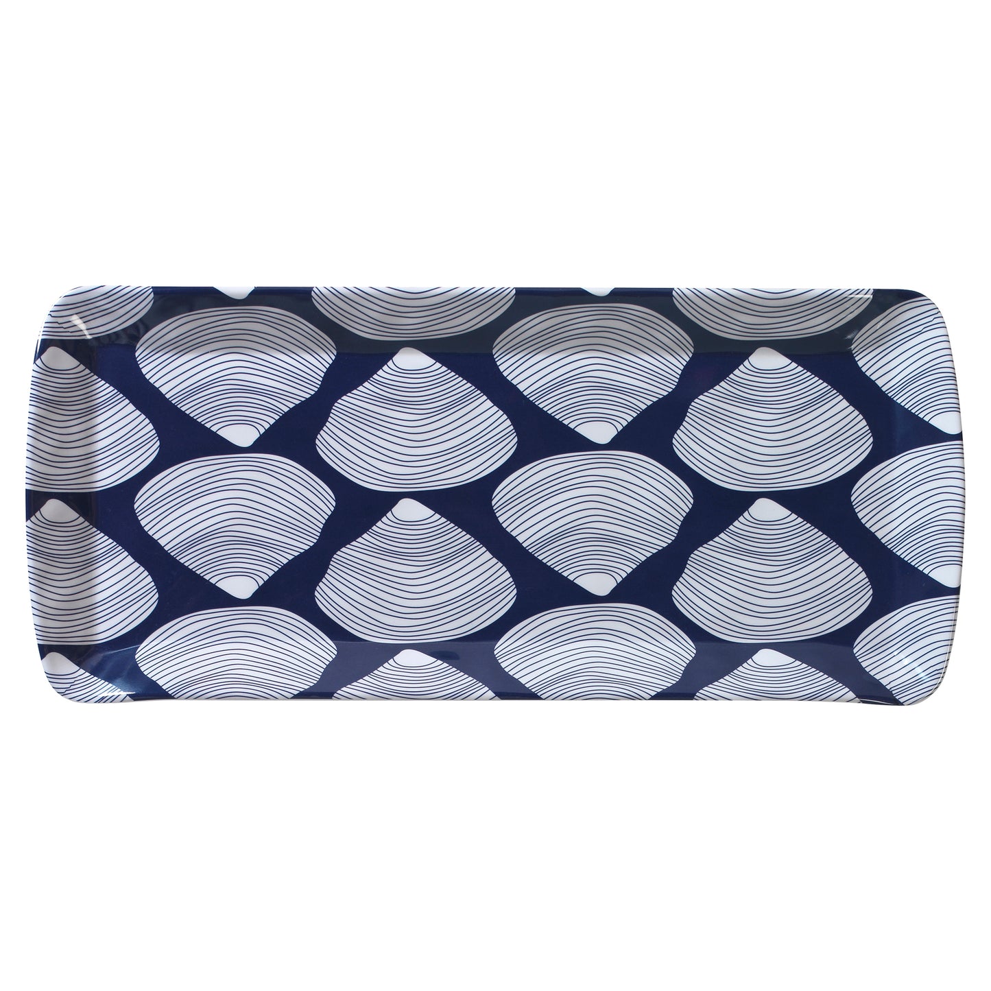 Merritt Clamshell by Kate Nelligan Melamine Loaf Tray