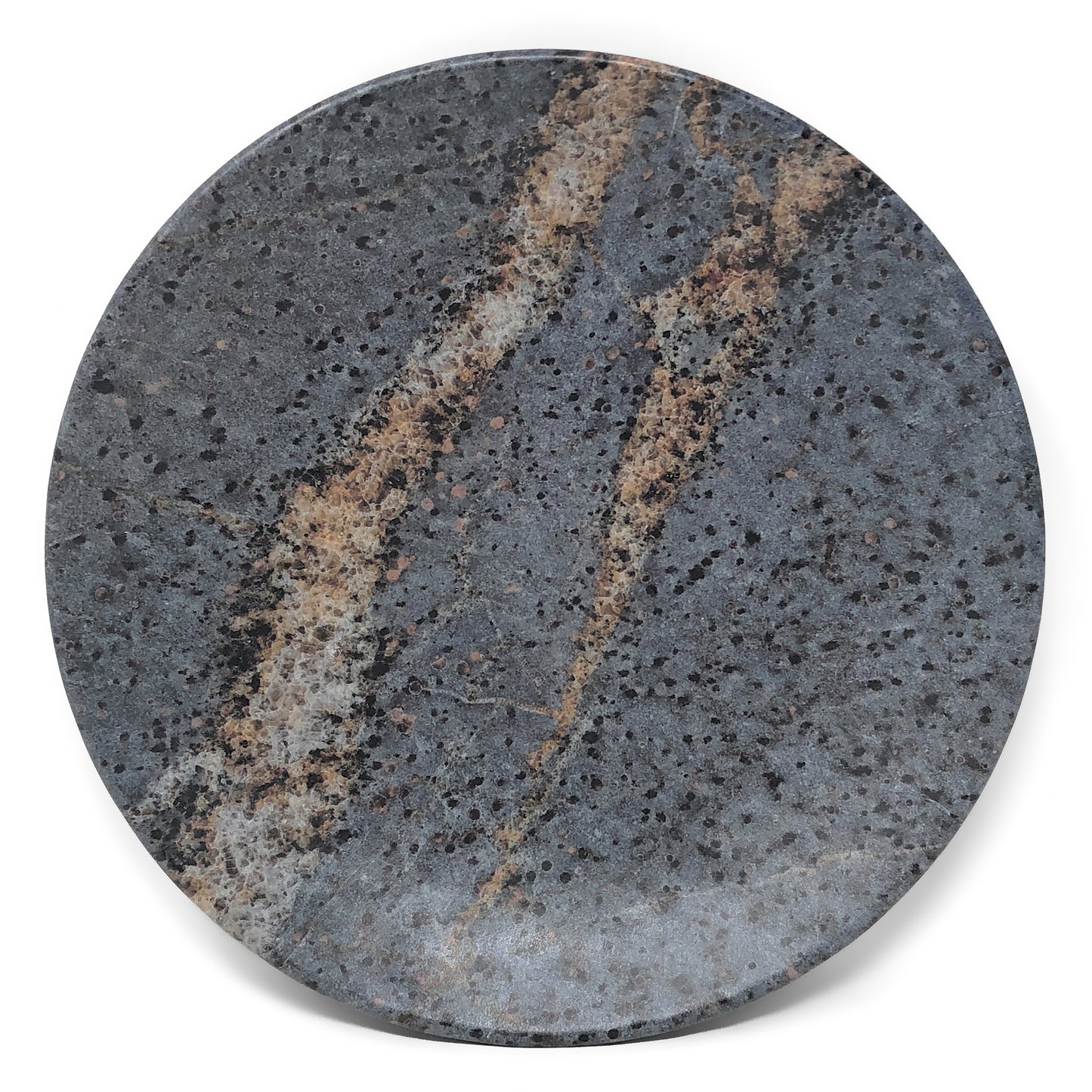 Merritt Limestone Print 8.5-inch Round Melamine Salad Plate, Sold Singly