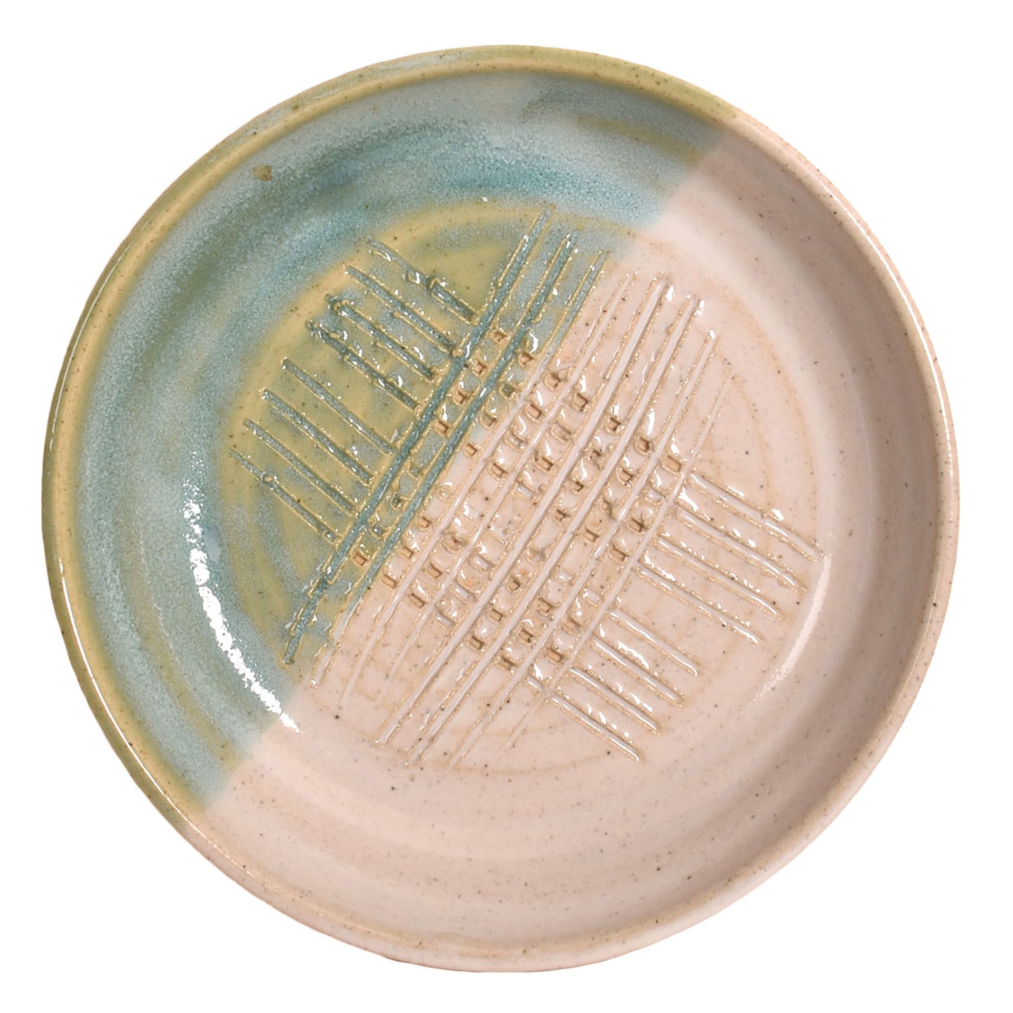 Mosquito Mud Pottery Garlic Grater Dipping Bowl