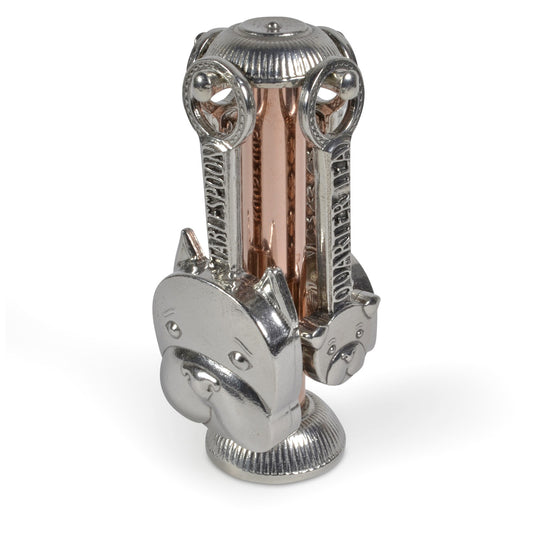 Good Dog American Handmade 5-Piece Measuring Spoon Set with Stand by Roosfoos