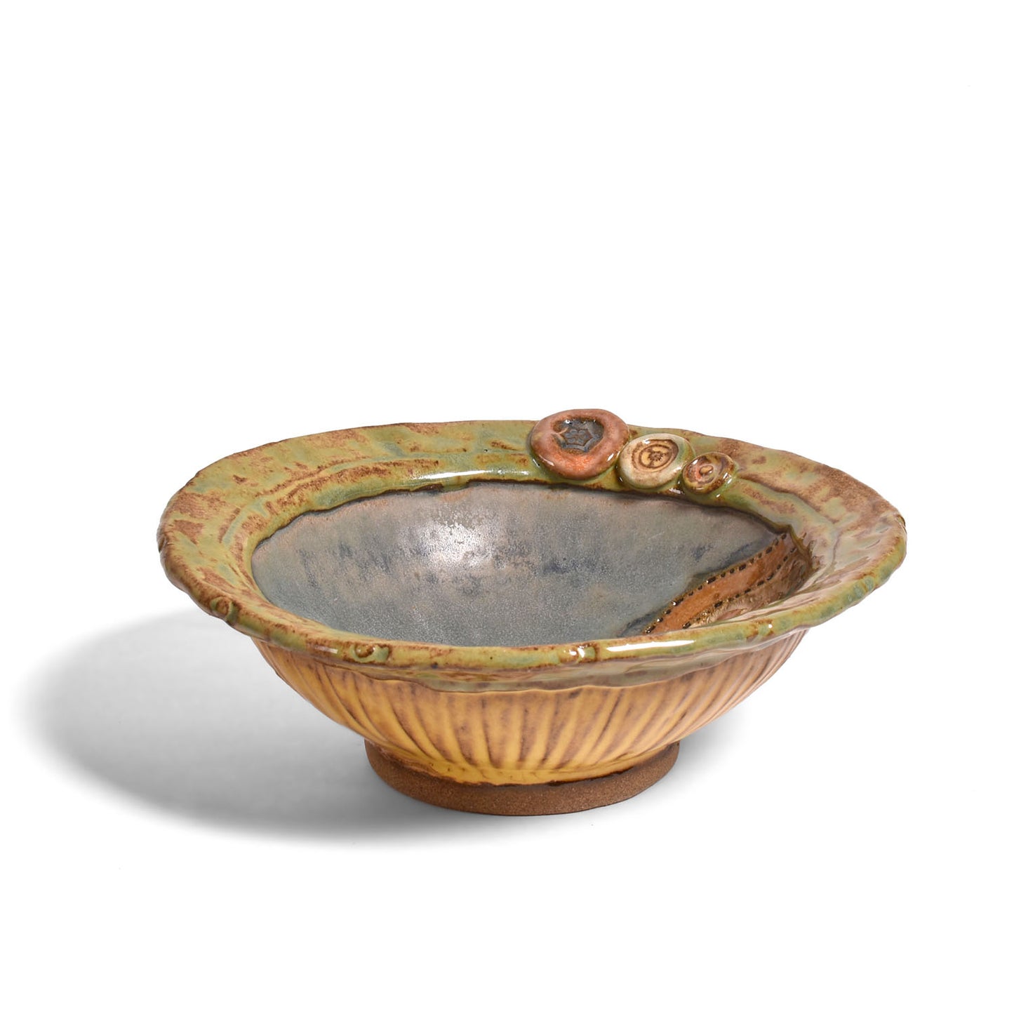 Lynette 7-1/2" Round Bowl by Laurie Pollpeter Eskenazi, Handmade American Pottery