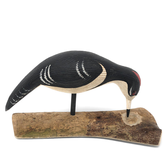 The Painted Bird by Richard Morgan Downey Woodpecker Figurine