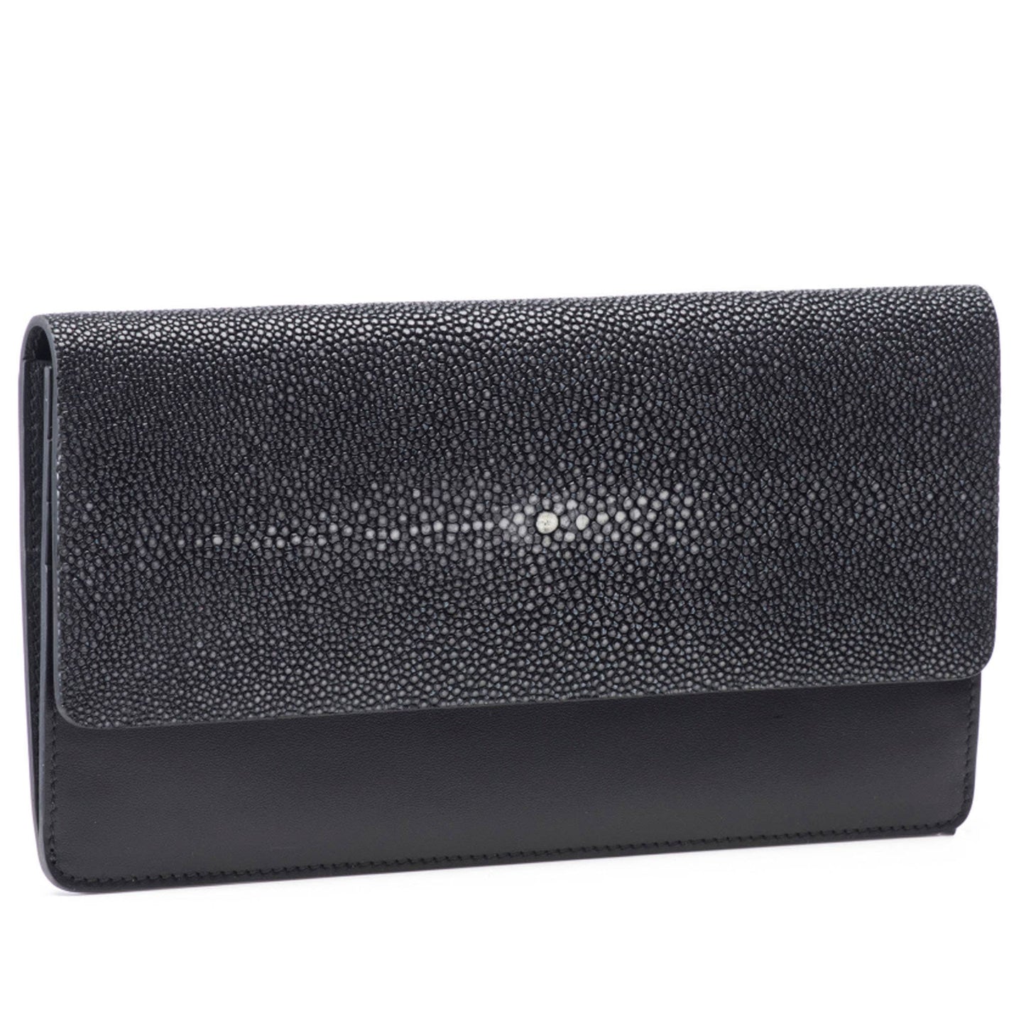 VIVO Women's Bea II Napa Leather and Shagreen Wallet