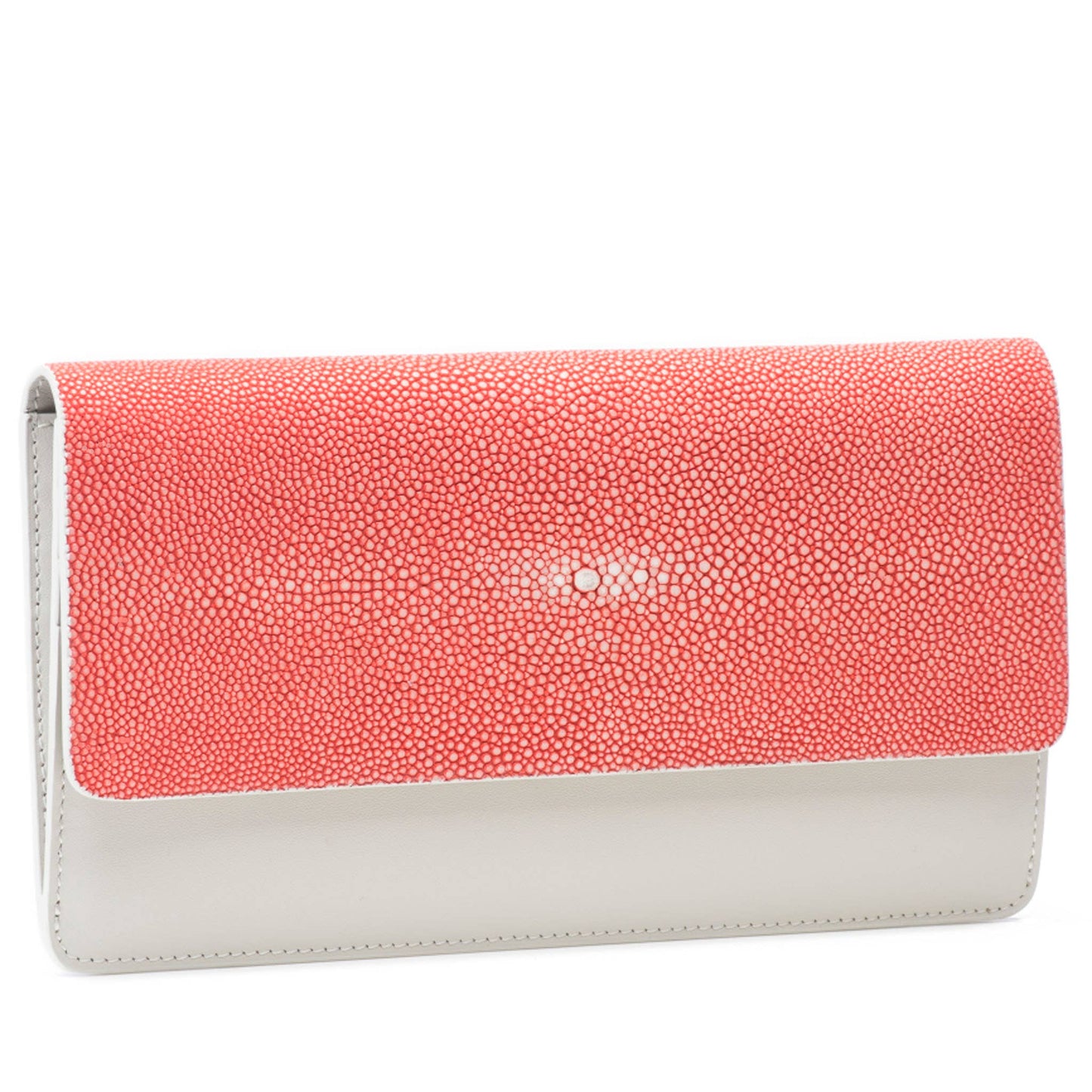 VIVO Women's Bea II Napa Leather and Shagreen Wallet