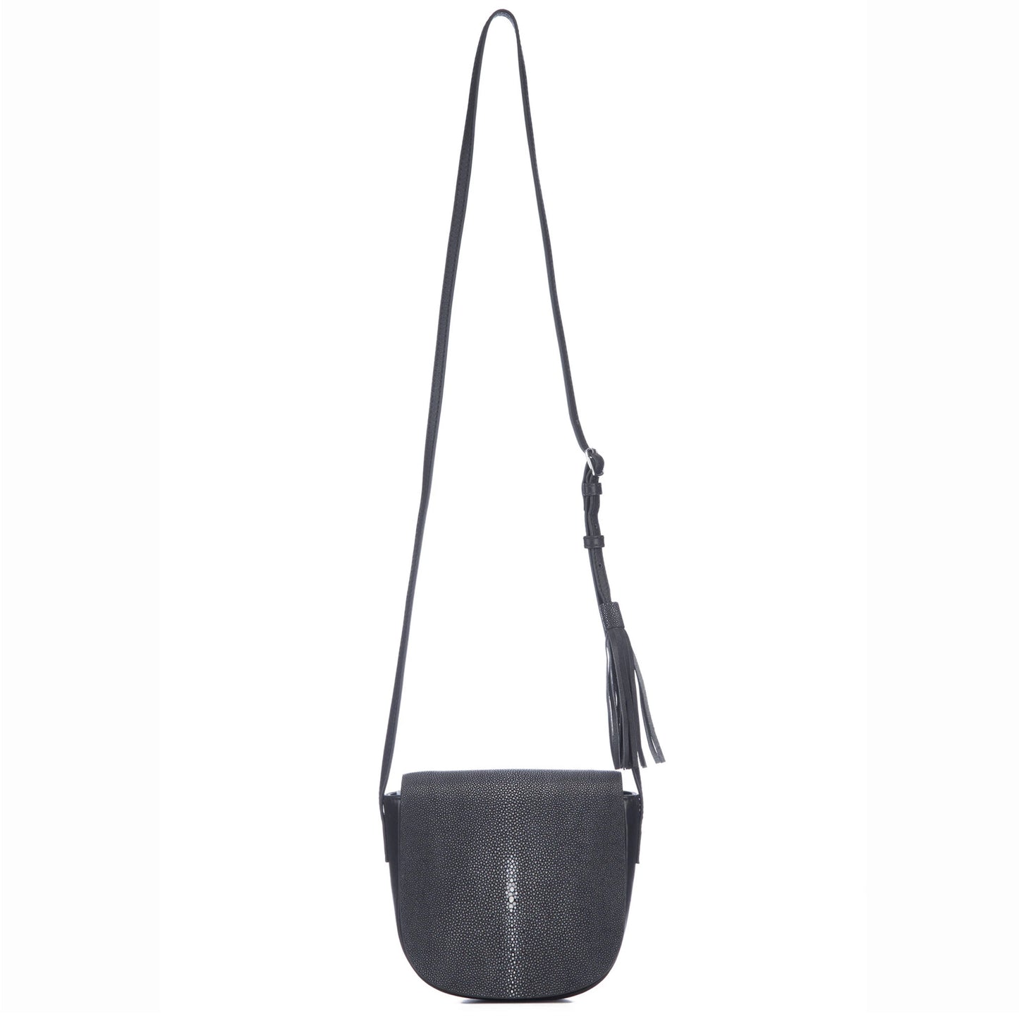 VIVO Brooke Cross Body Leather and Shagreen Handbag