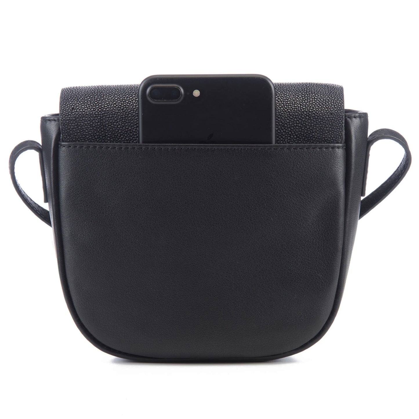VIVO Brooke Cross Body Leather and Shagreen Handbag